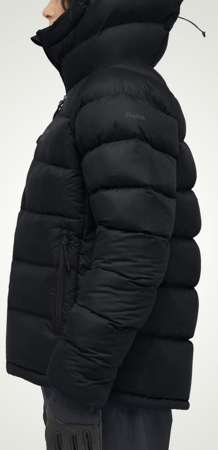 Haglöfs Rosson Down Hood Women True Black 4/7