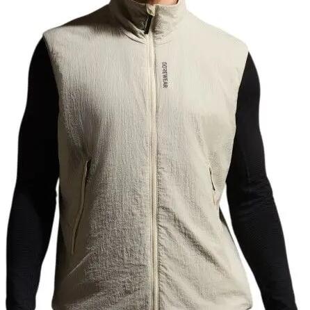 Men's Gore Wear Concurve Windstopper Beige Sleeveless Vest