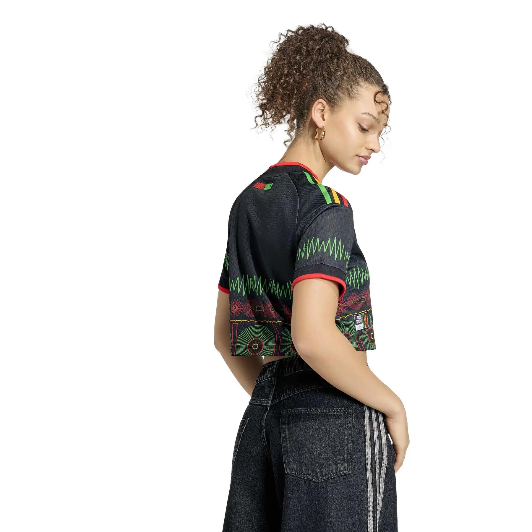 Top de Futebol Feminino Externo Jamaica Coupe du Monde 2026 5/7