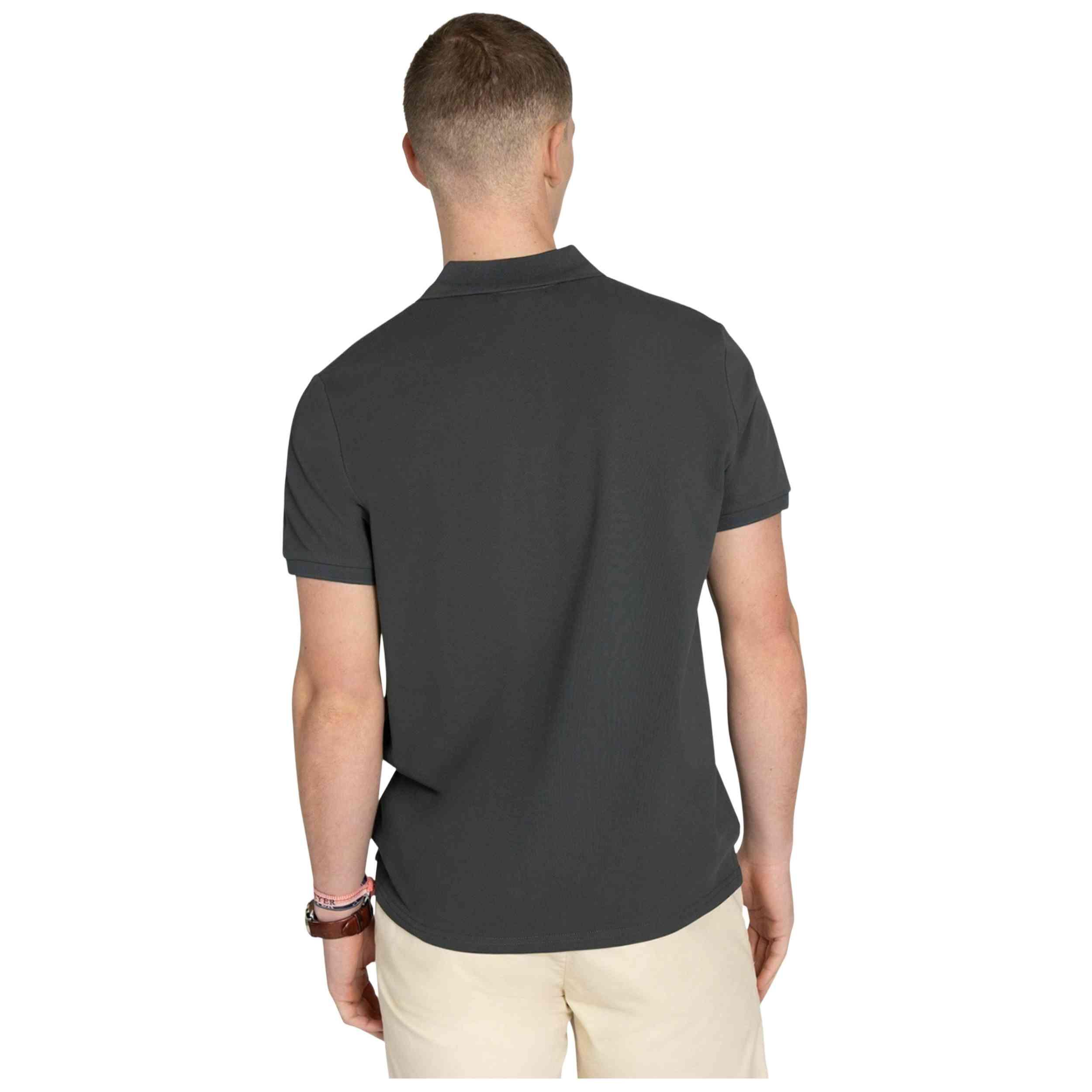 Korte mouw poloshirt Harper & neyer model Retro Soft voor mannen 3/5