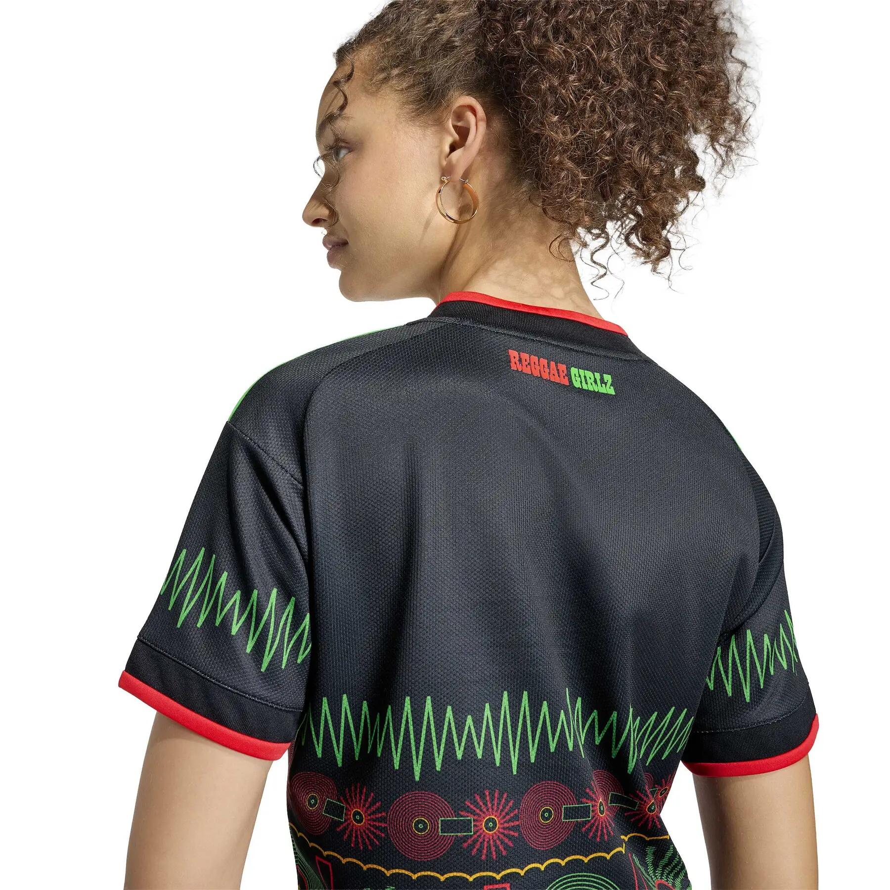 Top de Futebol Feminino Externo Jamaica Coupe du Monde 2026 7/7