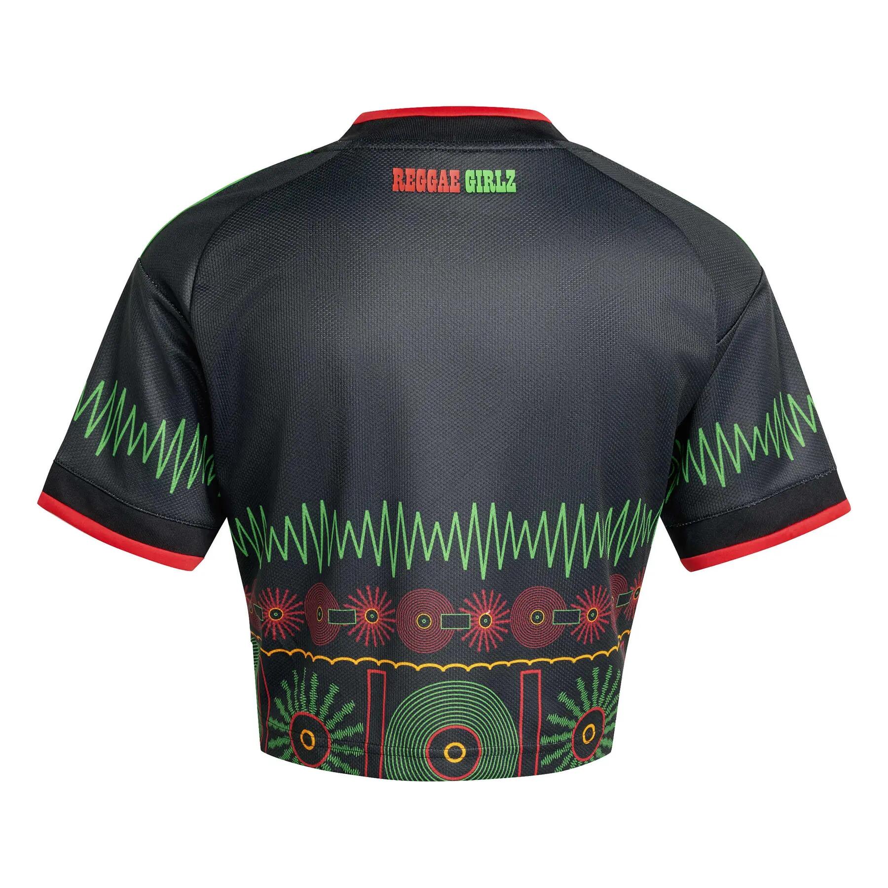 Top de Futebol Feminino Externo Jamaica Coupe du Monde 2026 4/7