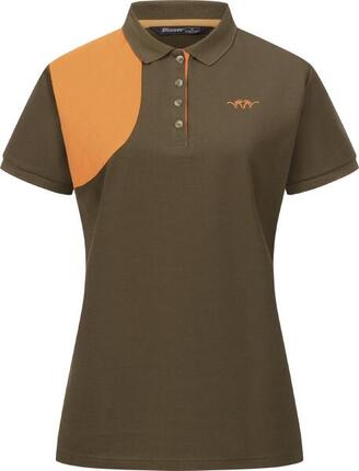 Polo Shirt Shooting Patch Herren - Dunkelbraun