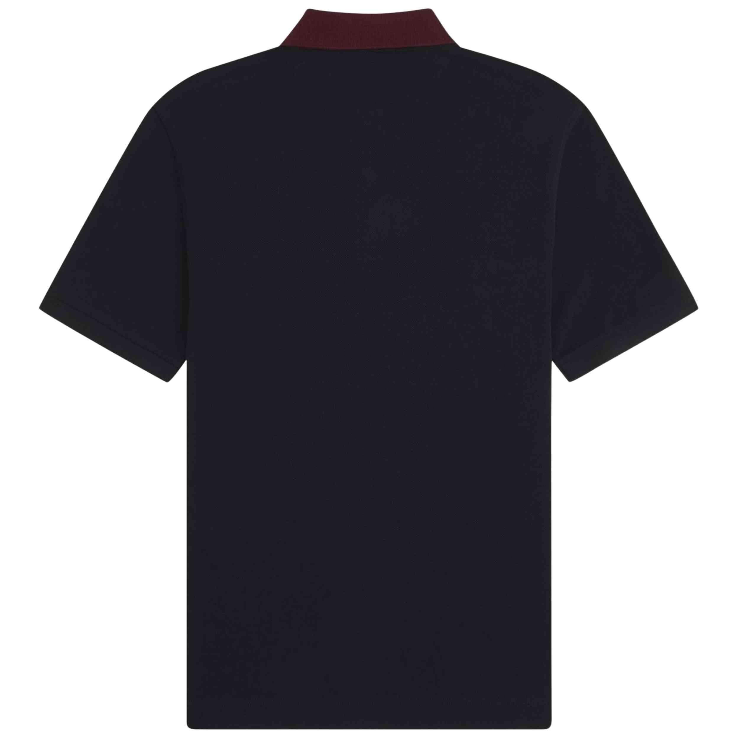 Korte mouw poloshirt Fred perry model POLO CON PANEL BORDADO voor mannen 4/4