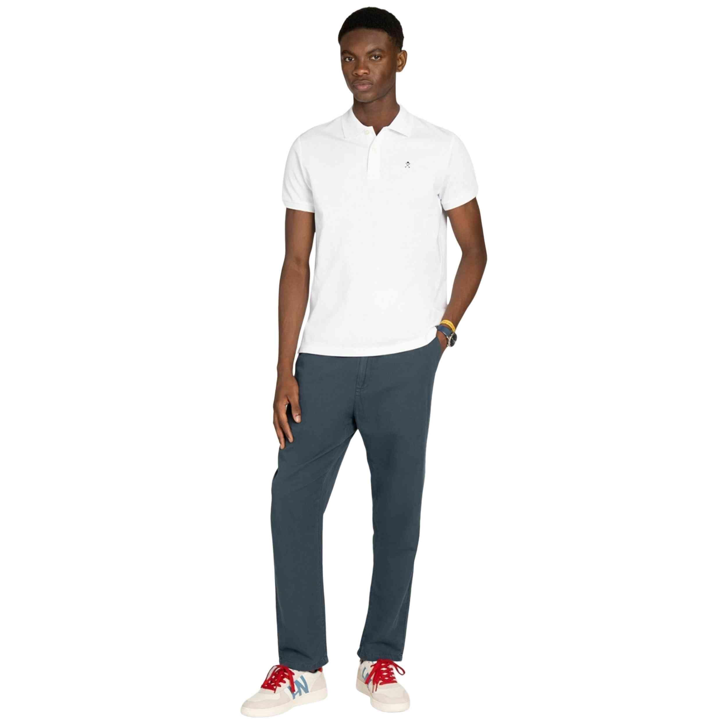 Korte mouw poloshirt Harper & neyer model Retro voor mannen 2/5