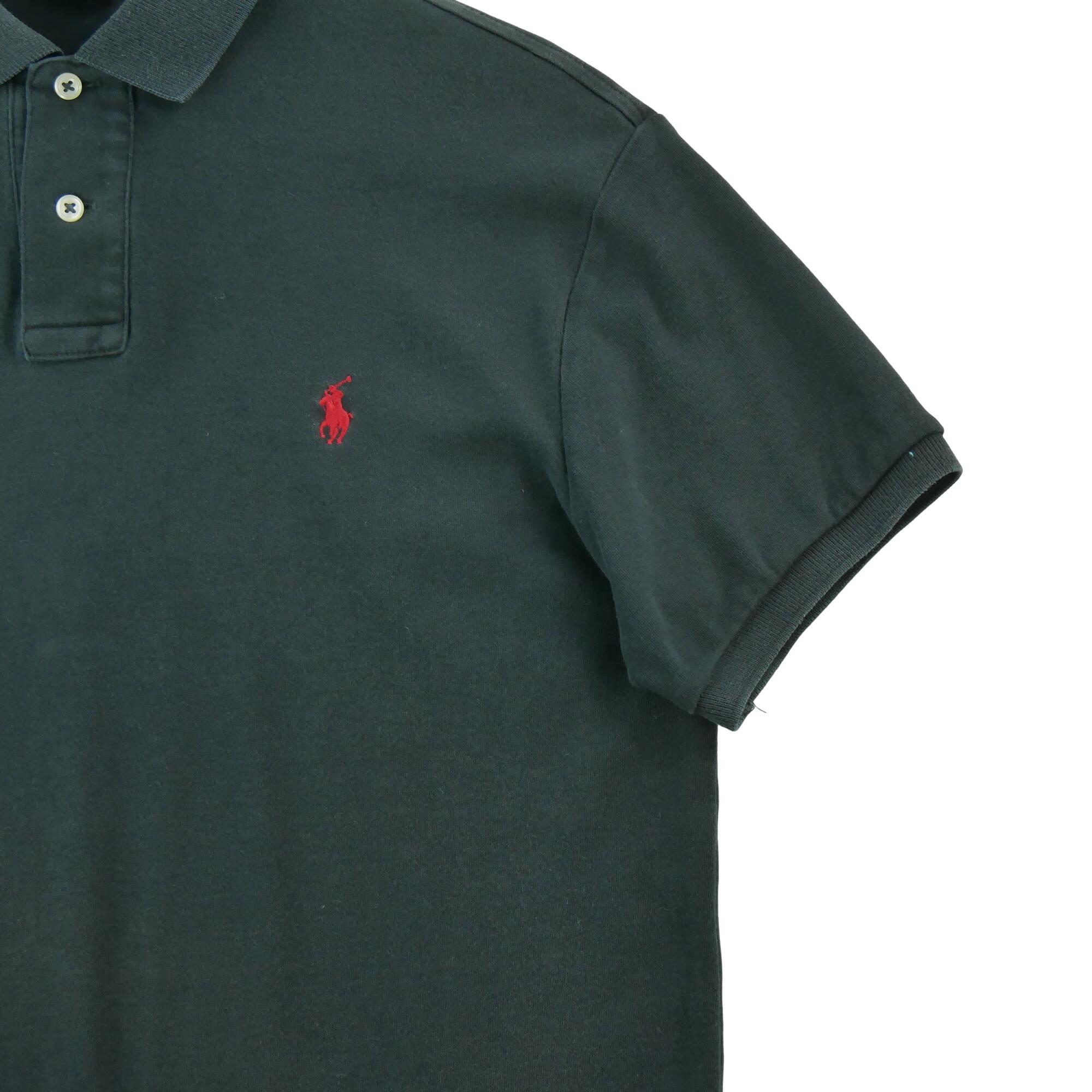 Tweedehands - Polo Ralph Lauren heren korte mouw zwart - Zeer goede staat 4/5