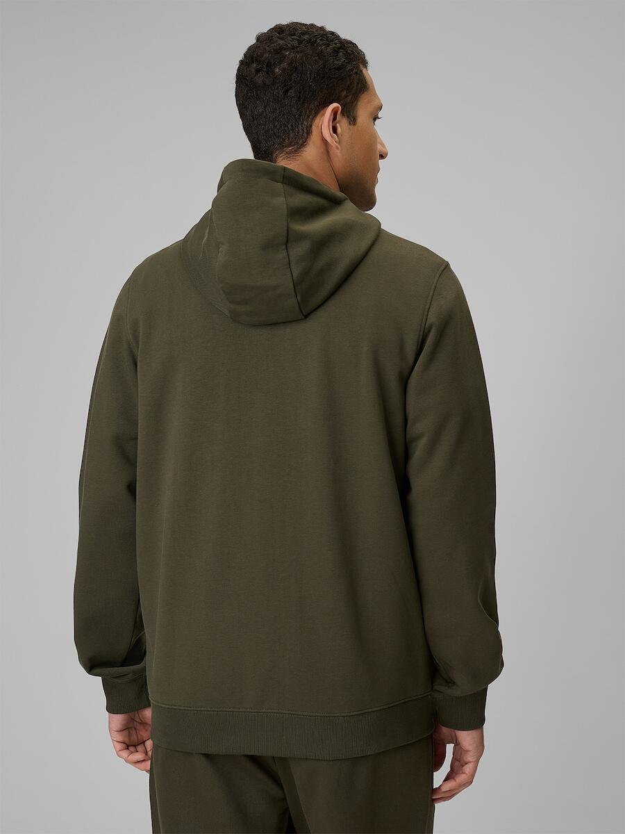 Bluza dresowa regular z kapturem męska 4F 4FRSS26TSWSM3106 2/7