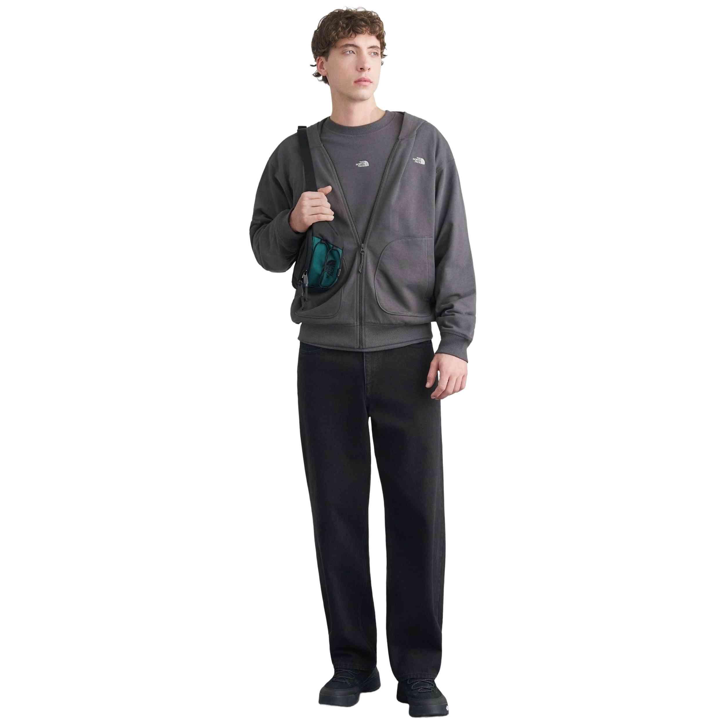 Sweat à capuche The north face modèle NF0A8GQGRHI1 pour unisexe 3/5