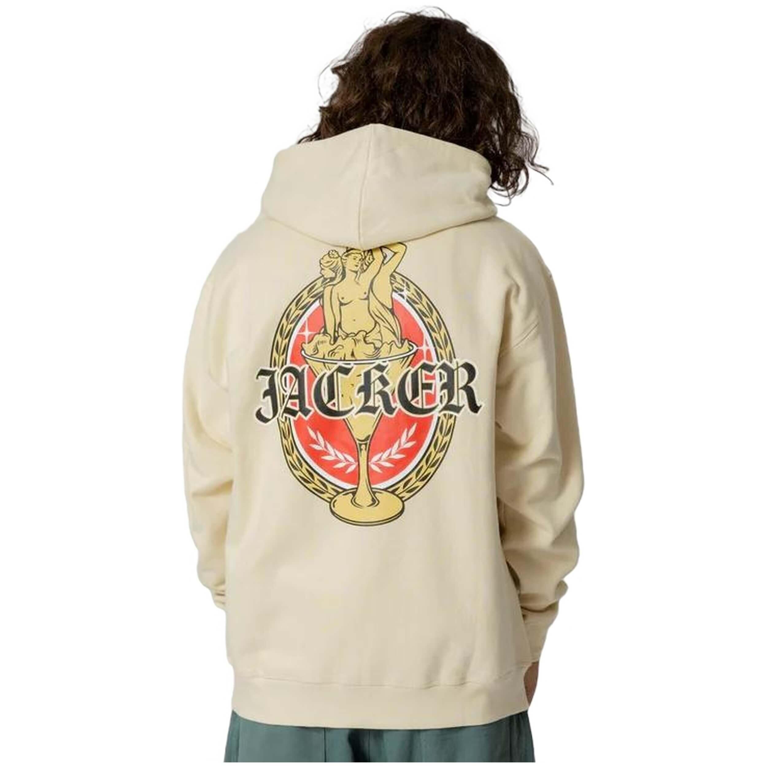 Hoodie Jacker model ja0333-beig voor mannen 2/4