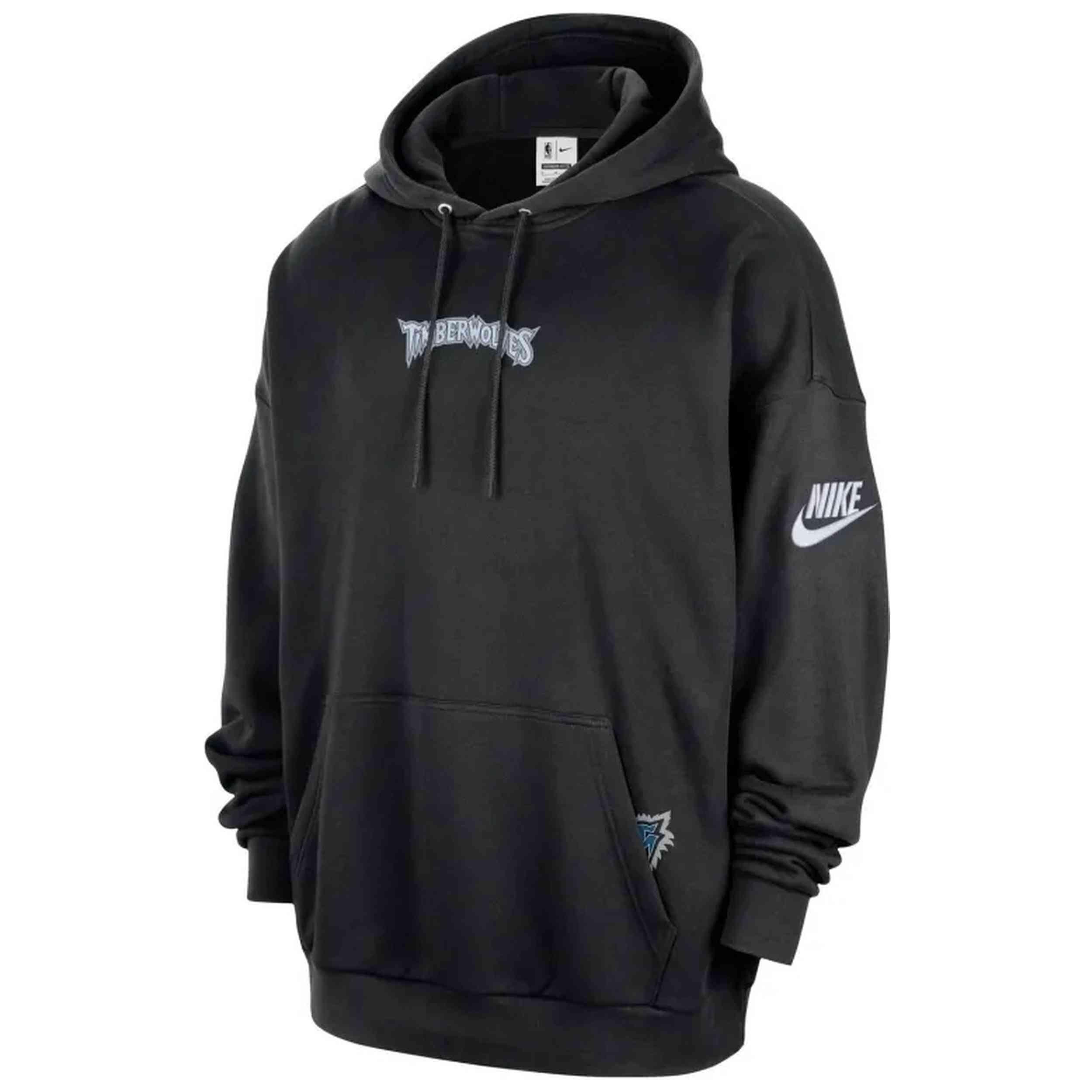 Felpa con cappuccio Nike modello HQ5310-010 per uomini 3/4