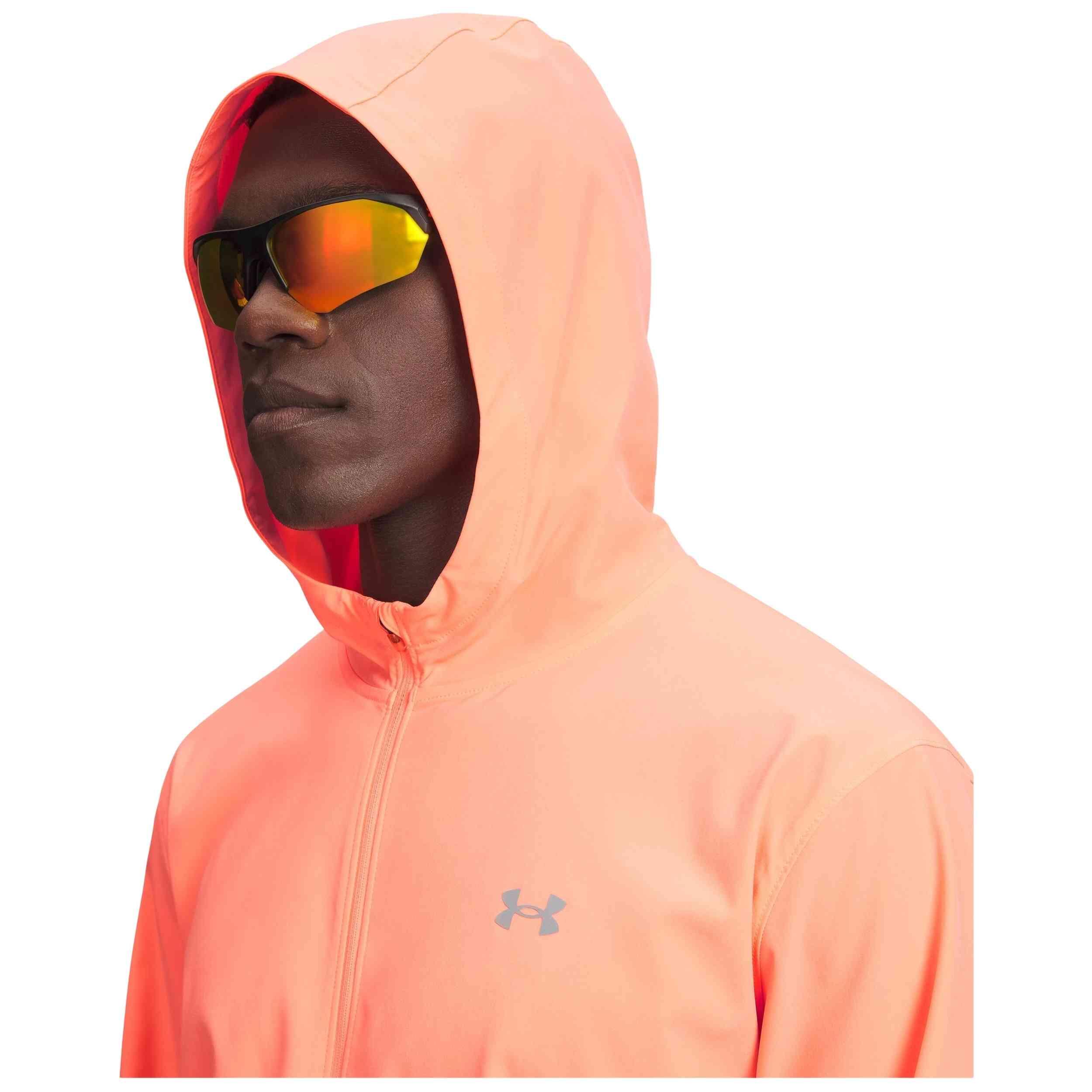 Felpa con cappuccio Under armour modello 6005900-824 per uomini 3/3
