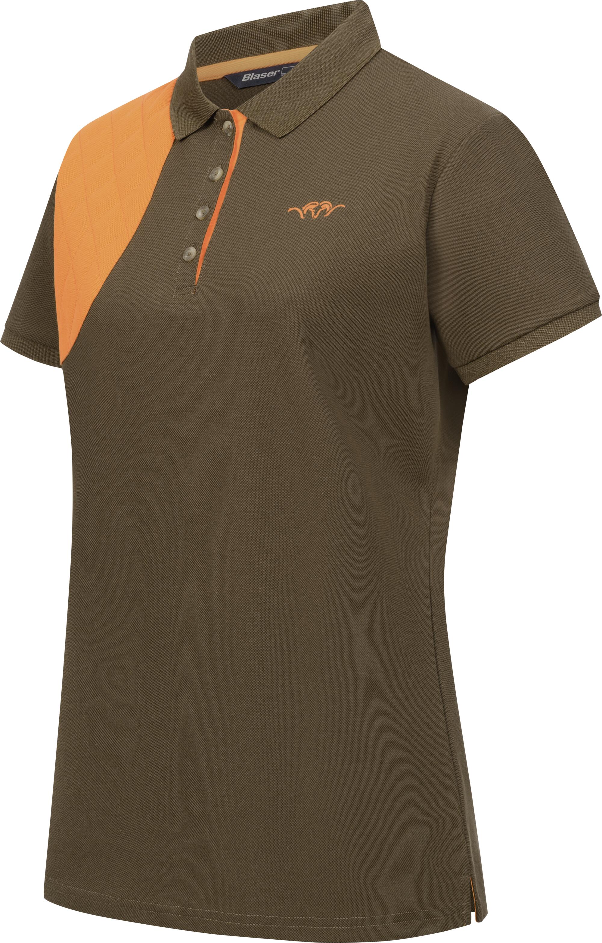 Polo Shirt Shooting Patch Herren  - Dunkelbraun 2/7