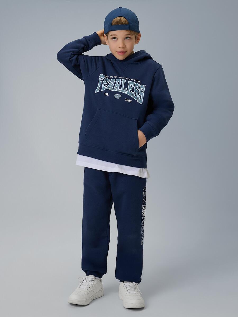 Bluza dresowa regular z kapturem chłopięca 4F 4FJRSS26TSWSM2637 6/7