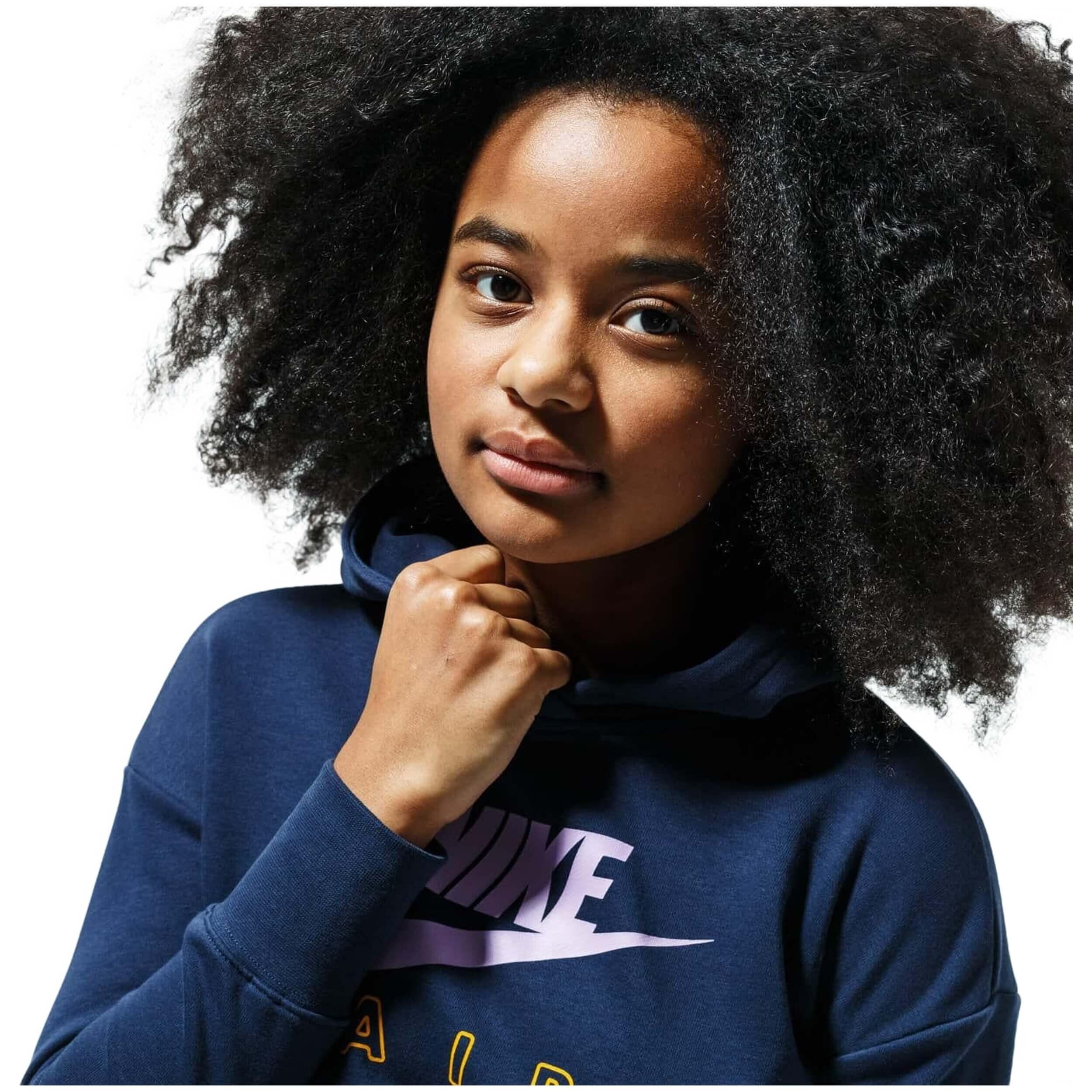 Hoodie Nike model CZ6234-451 voor meisjes 4/4