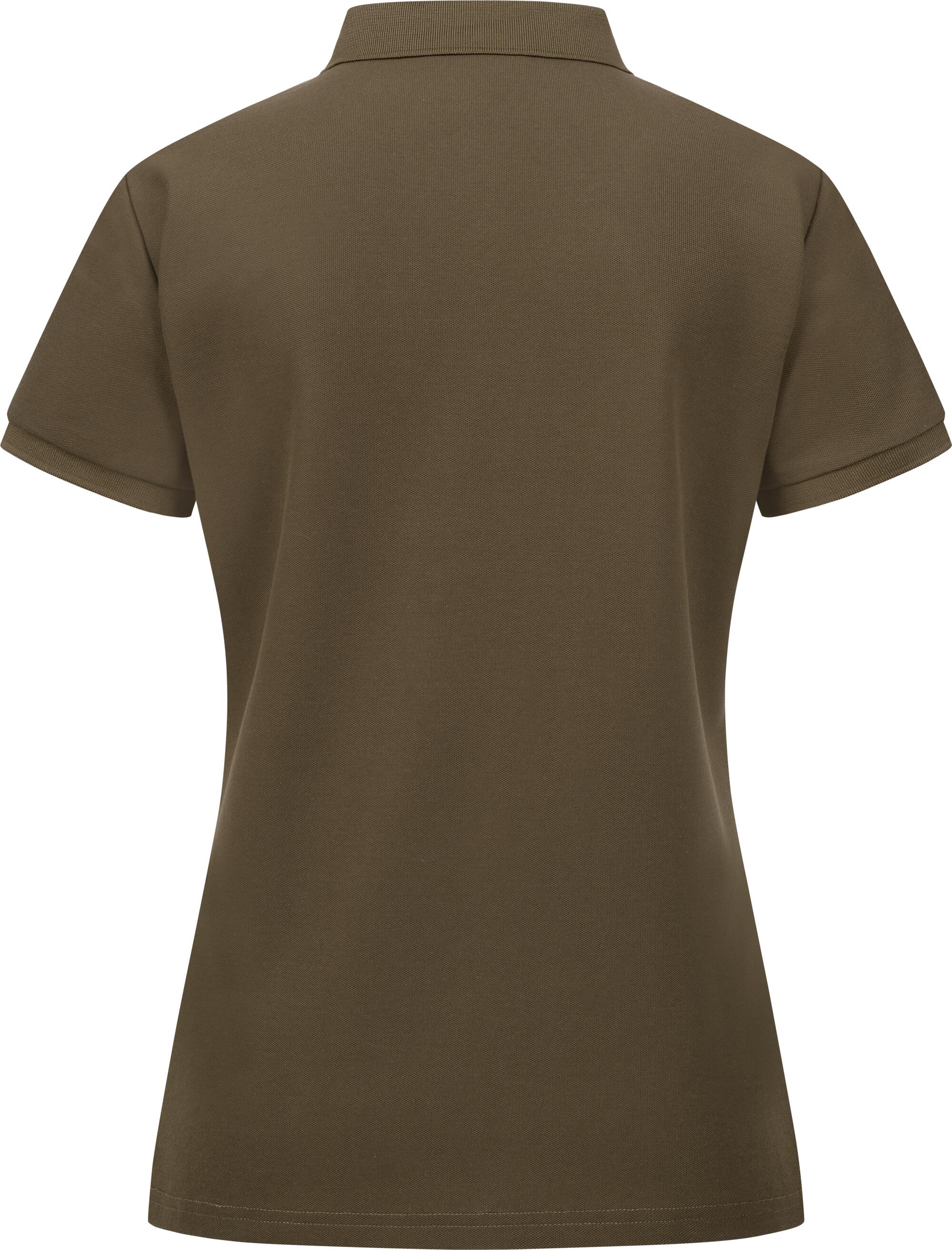 Polo Shirt Shooting Patch Herren  - Dunkelbraun 4/7