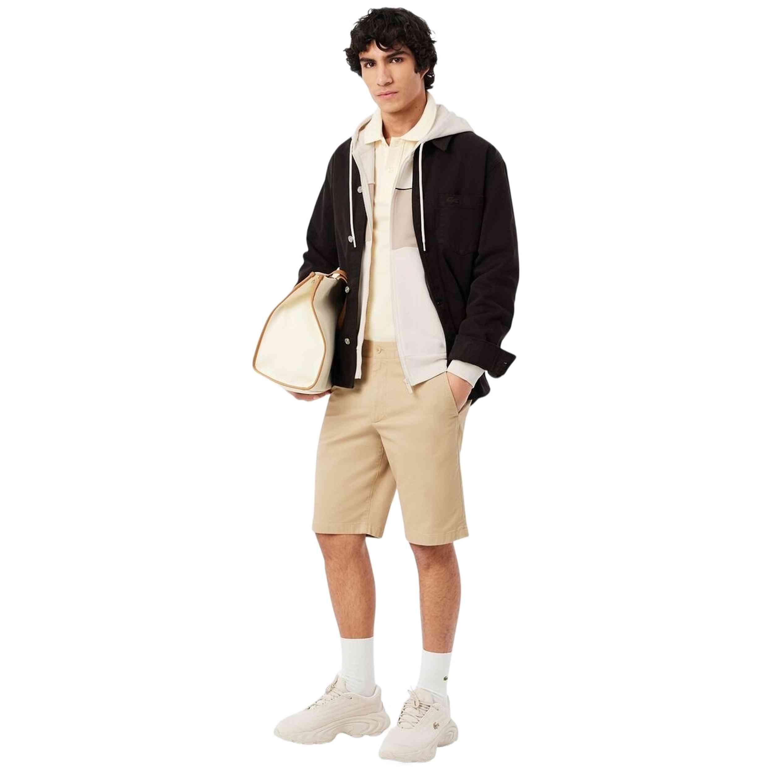 Felpa con cappuccio Lacoste modello SWEATSHIRT A CAPUCHE ZIP HOMME AD per uomini 4/5