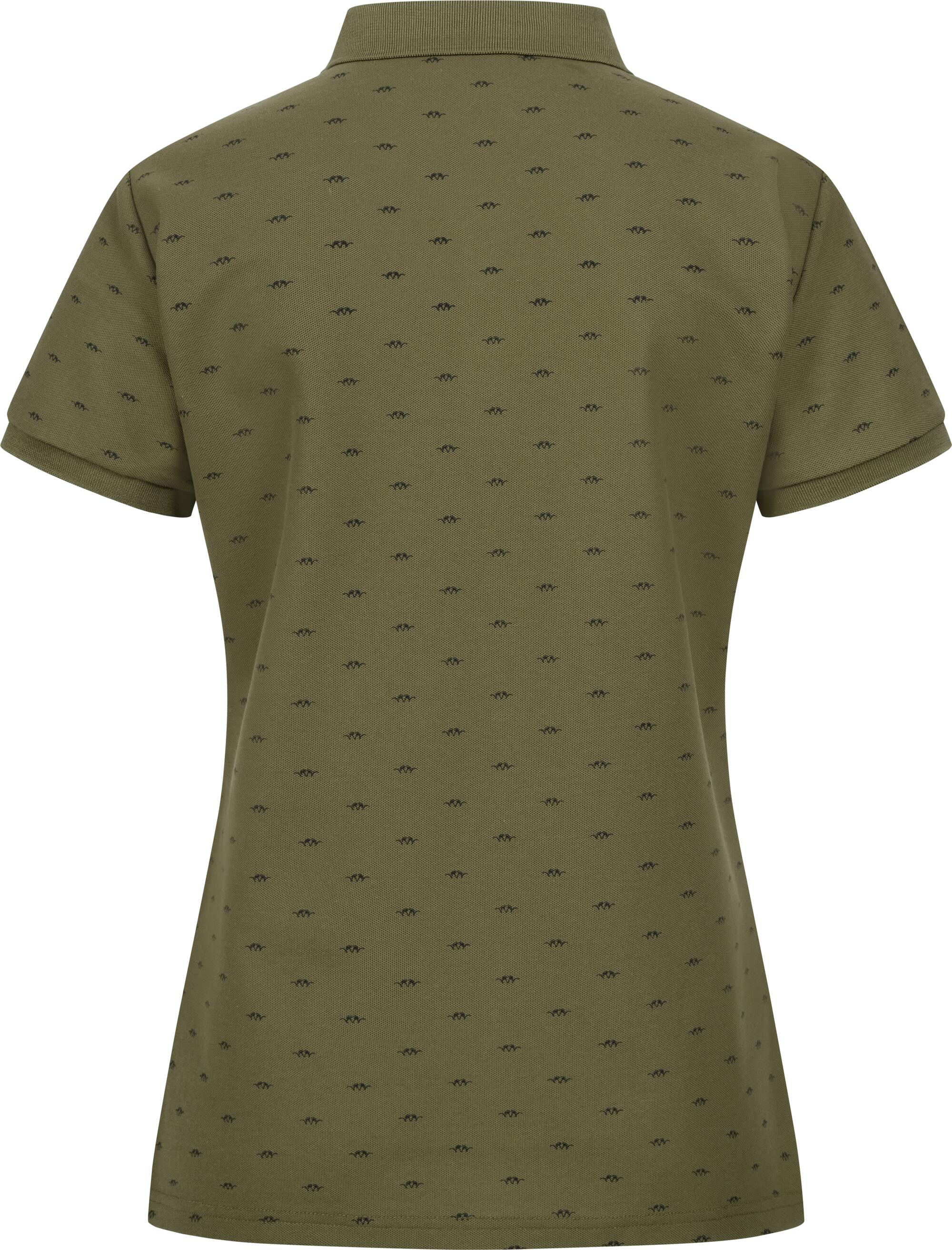 Polo Shirt Allover Dames - Olijfgroen 4/7
