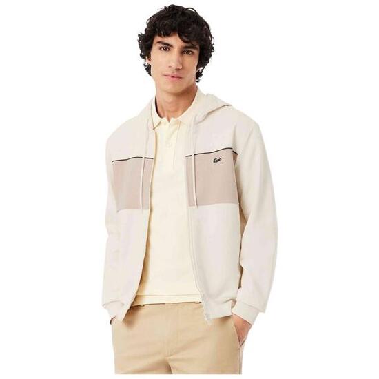 Sweat à capuche Lacoste modèle SWEATSHIRT A CAPUCHE ZIP HOMME ADULTE pour homme