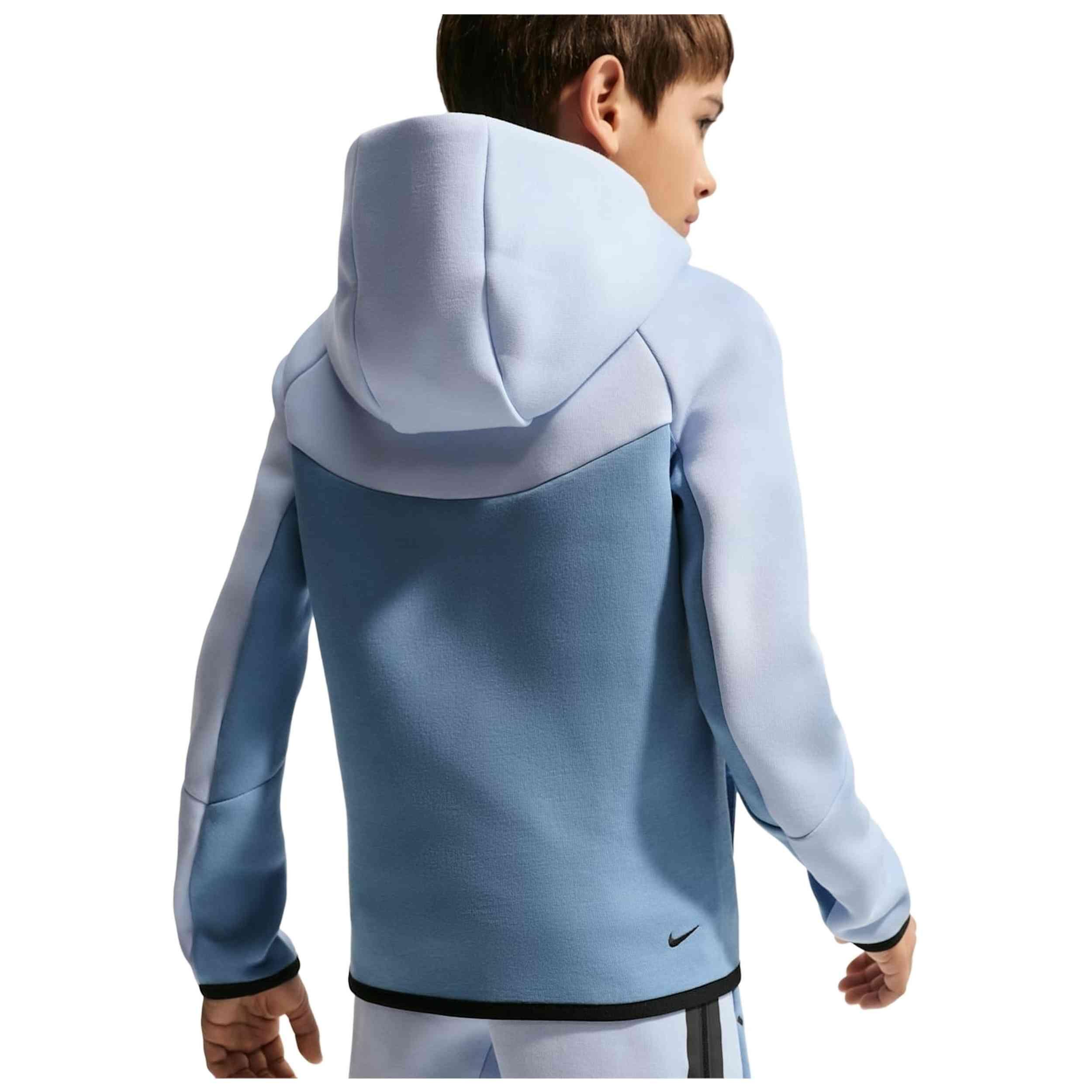 Sudadera con capucha Nike modelo Nike Sportswear Tech Fleece para niños unisex 2/5