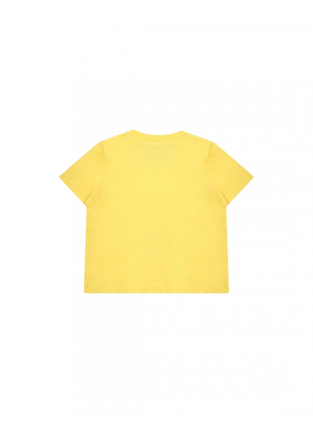 Camiseta niño moschino giallo 3/4