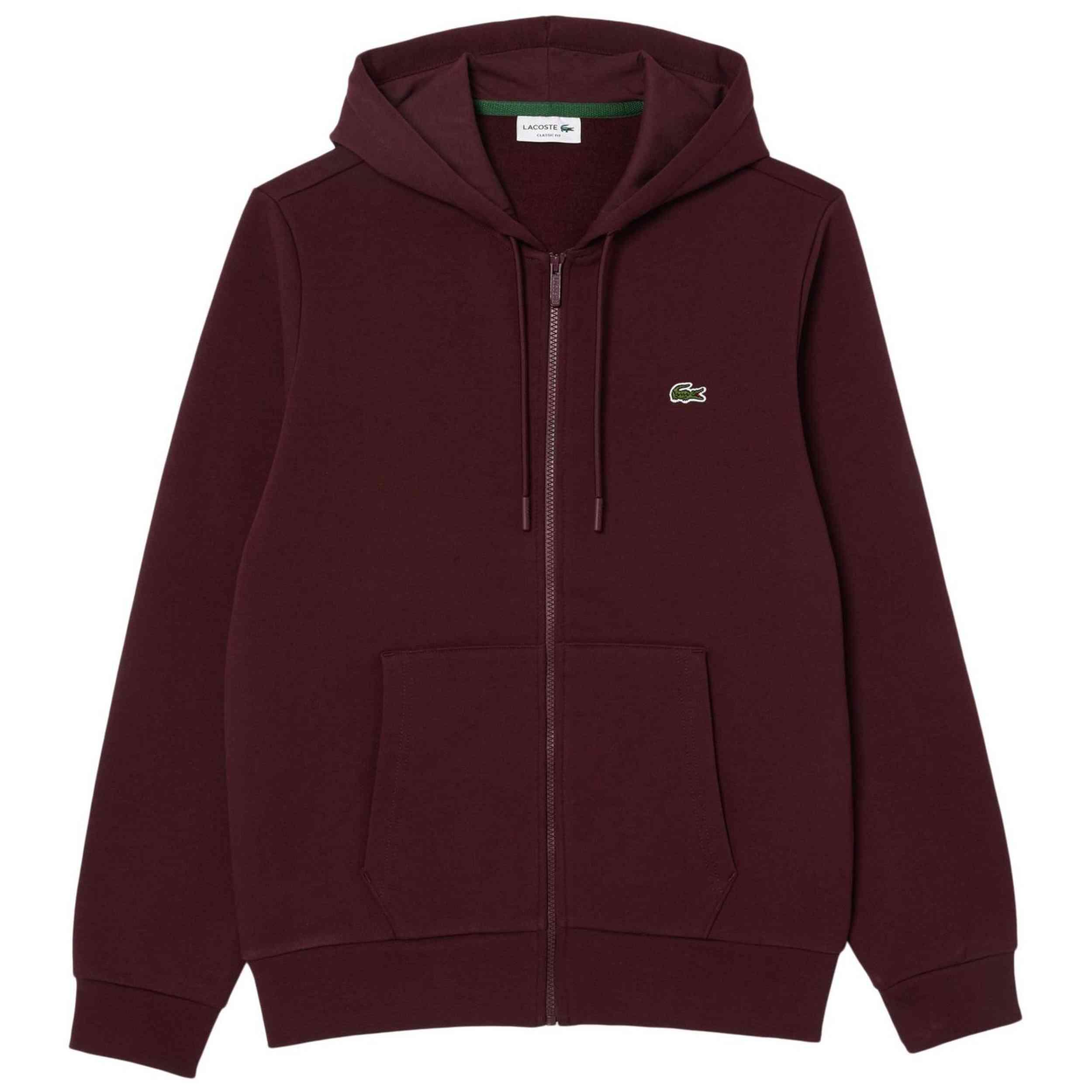 Felpa con cappuccio Lacoste modello SH962600BZD per uomini 3/5