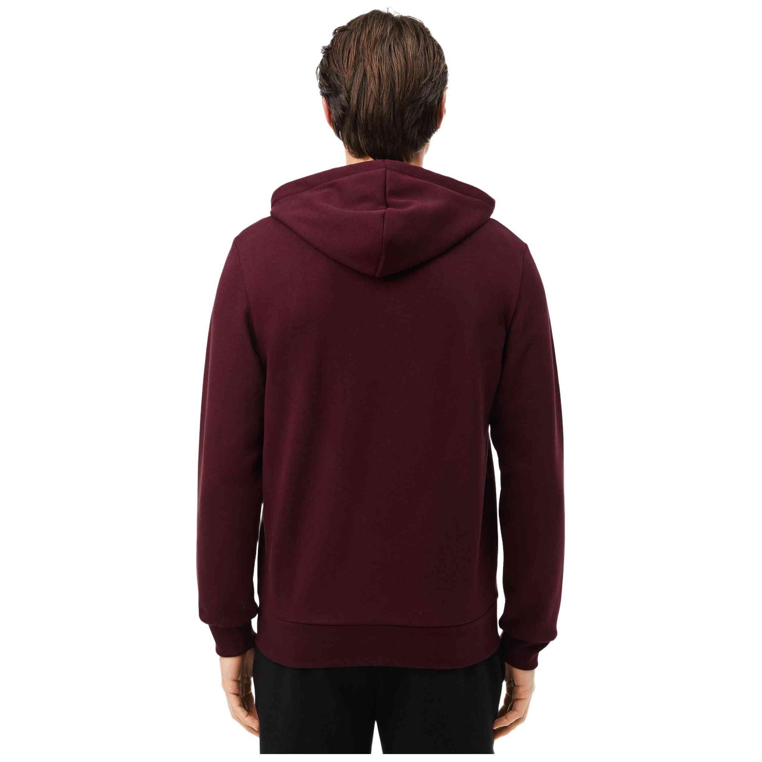 Felpa con cappuccio Lacoste modello SH962600BZD per uomini 2/5