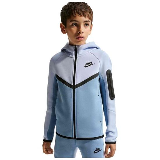 Sweat à capuche Nike modèle Nike Sportswear Tech Fleece pour unisexe enfants
