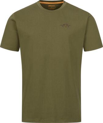T-shirt argali badge t 26 heren - olijfgroen