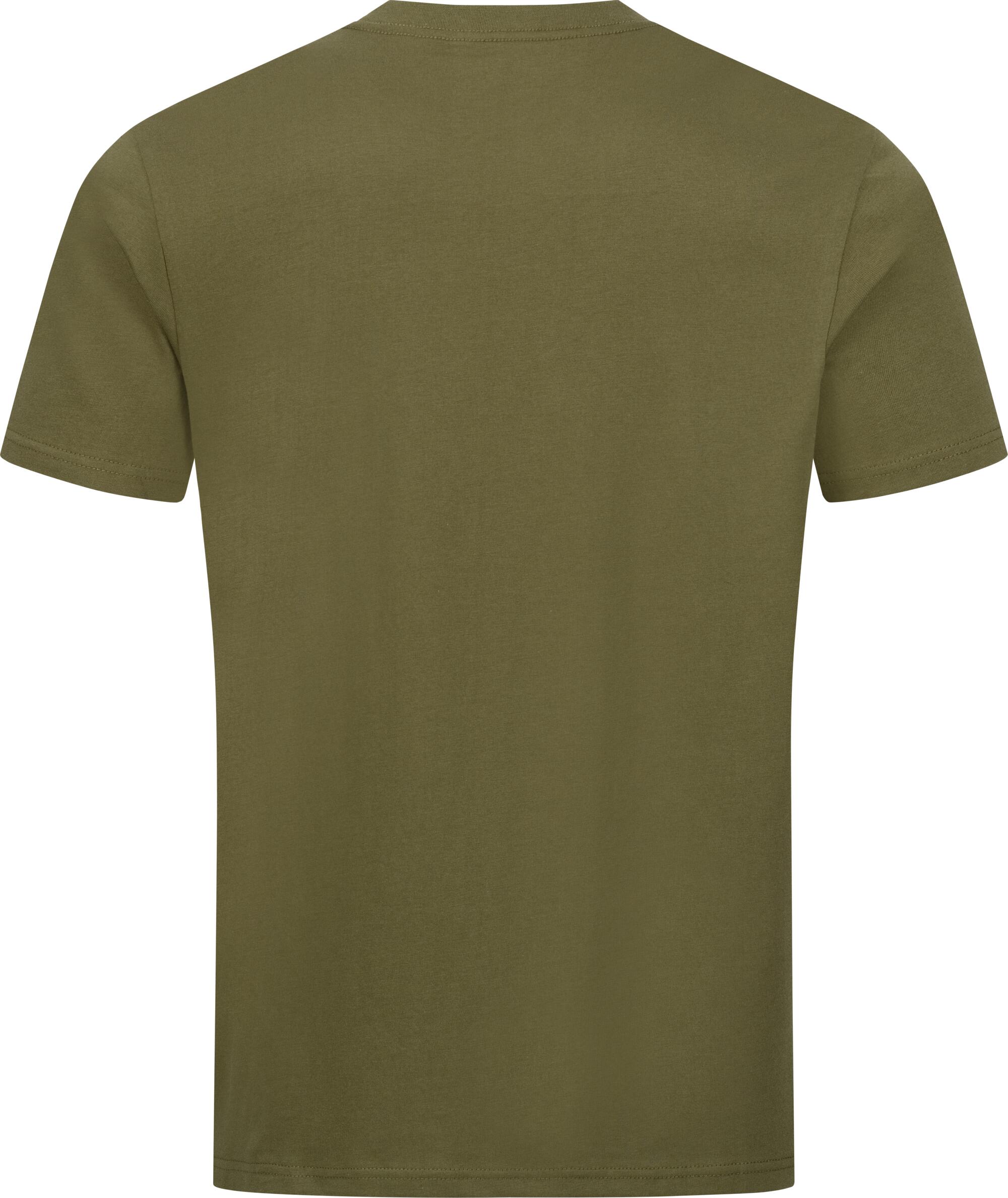 T-shirt Argali Badge T 26 heren - olijfgroen 3/7