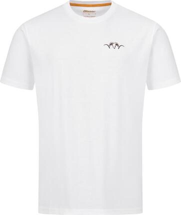 T-shirt Argali Badge T 26 heren - wit
