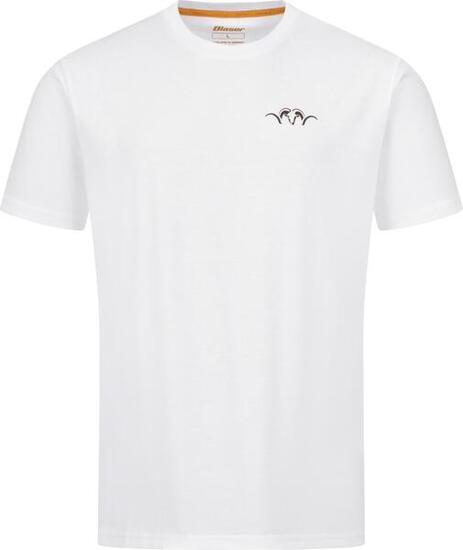 T-shirt Argali Badge T 26 heren - wit