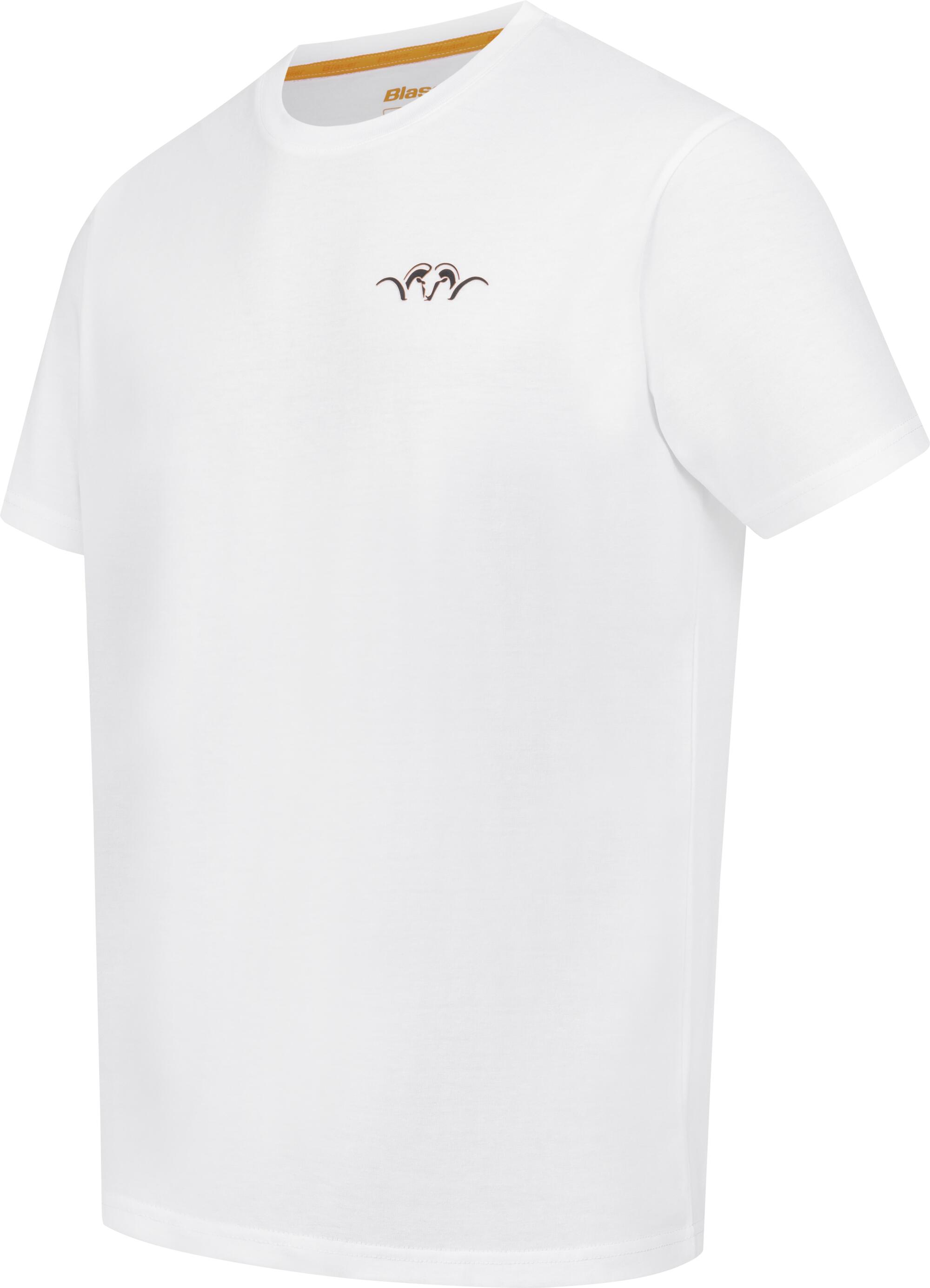 T-shirt Argali Badge T 26 heren - wit 3/7