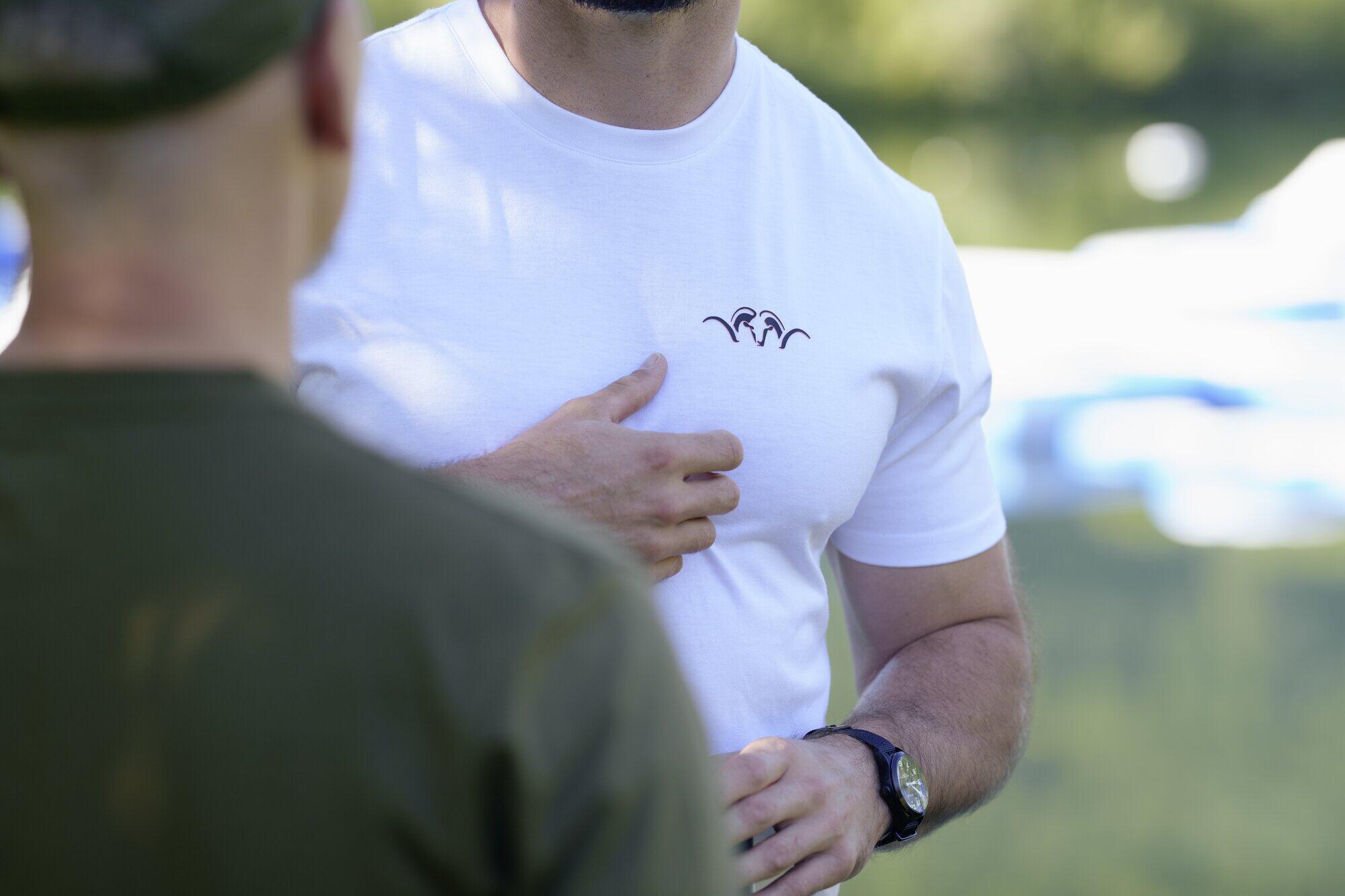 T-shirt Argali Badge T 26 heren - geel 4/7