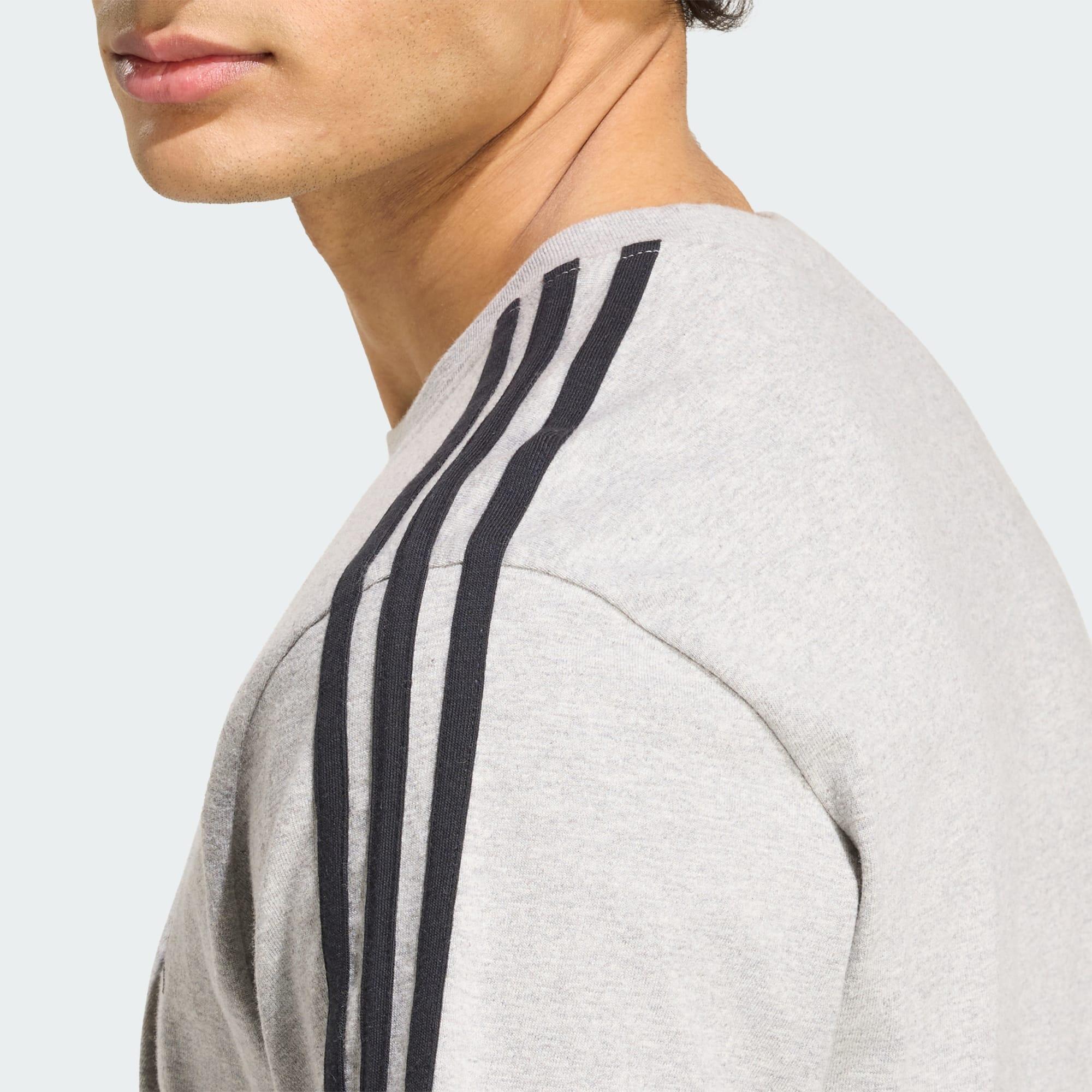 Essentials 3-Stripes Single Jersey Left Chest Branded T-shirt 5/5