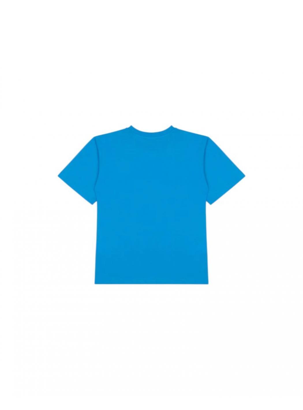 T-shirt garçon moschino turchese 3/4