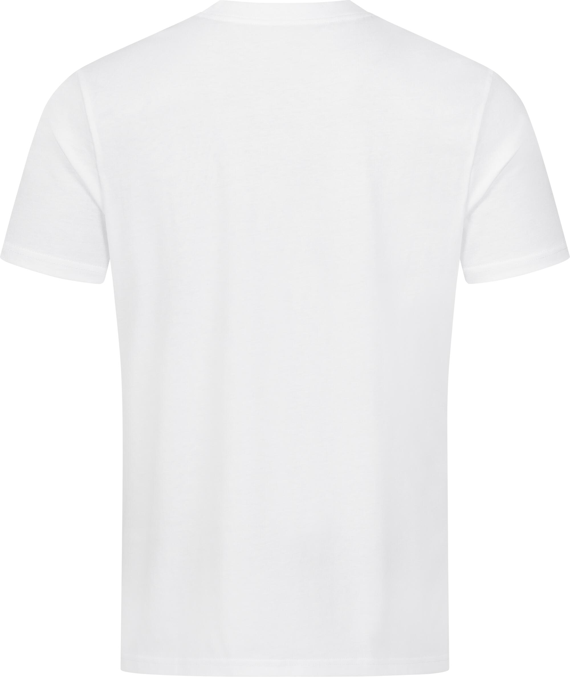 T-shirt Argali Badge T 26 heren - wit 4/7