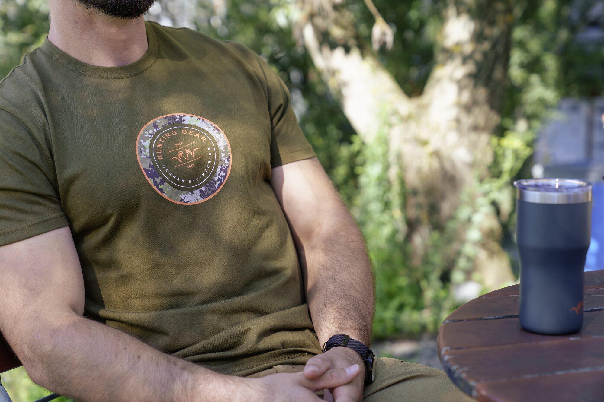 T-shirt Argali Ring T 26 heren - olijfgroen 5/7