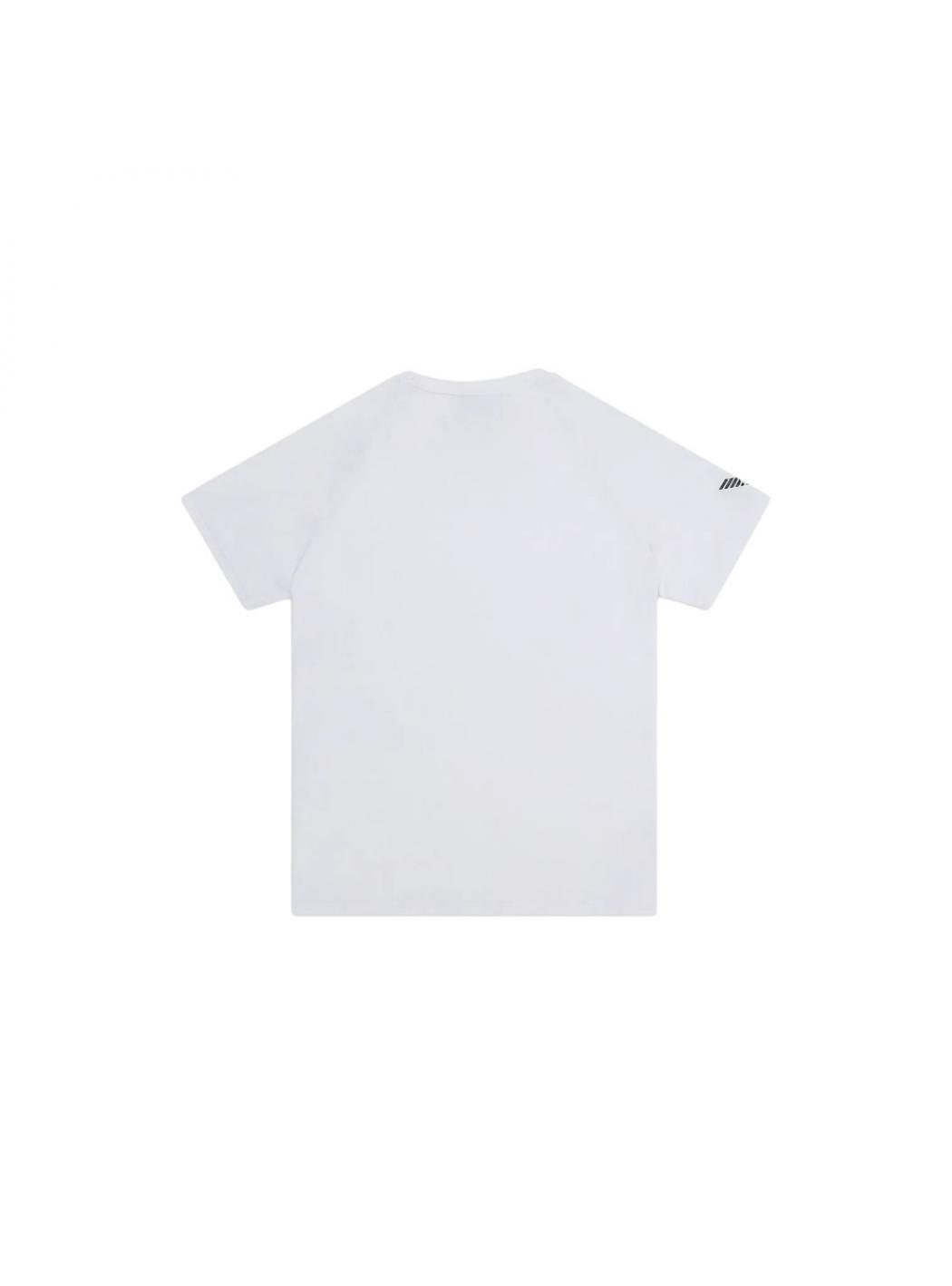 T-shirt menino emporio armani branco 3/4