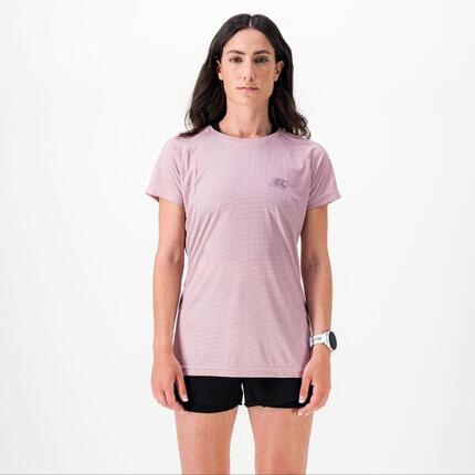 T-shirt eco-gerecycled en ademend Dames Running-Trail AERO