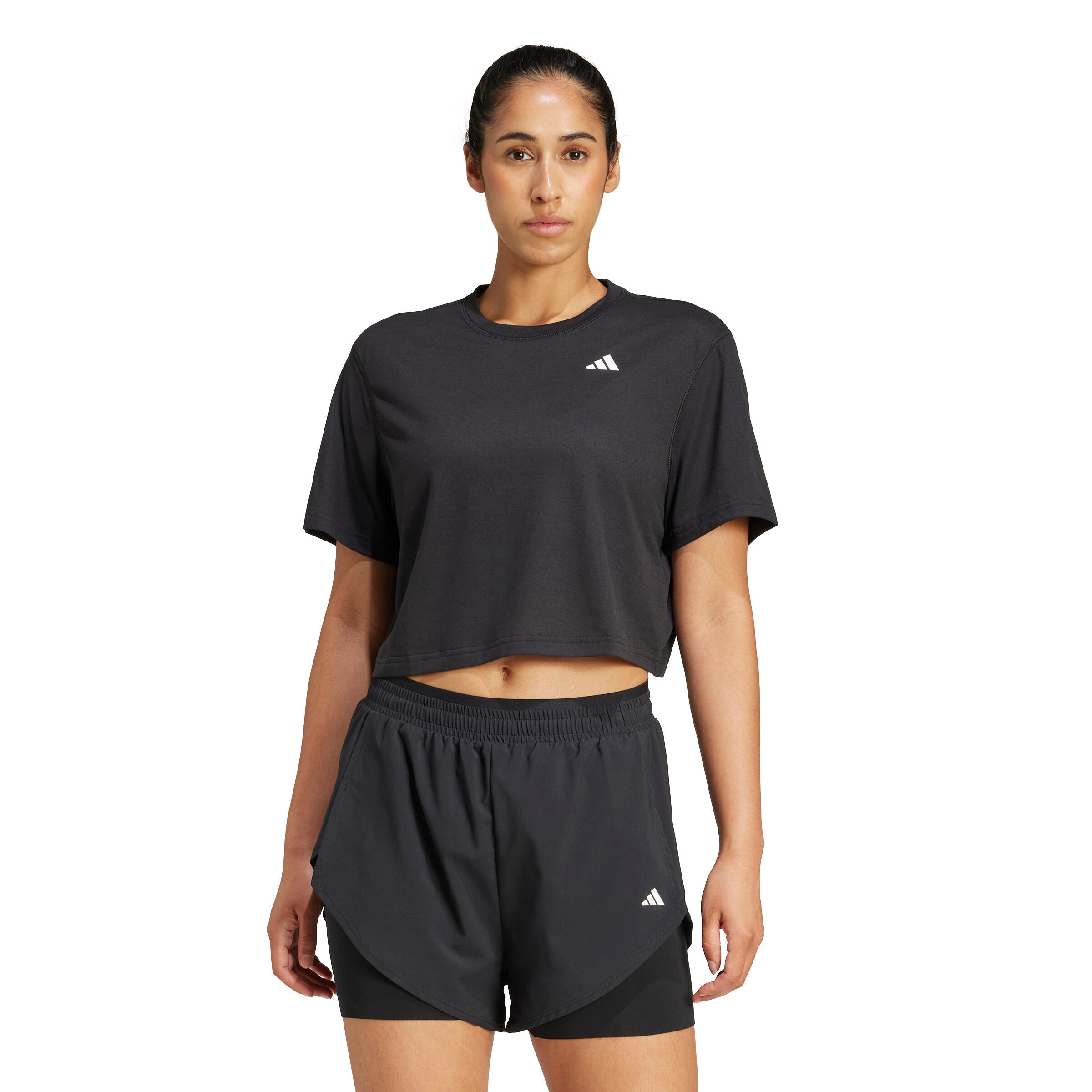Koszulka damska adidas Workout Essentials Boxy 2/6
