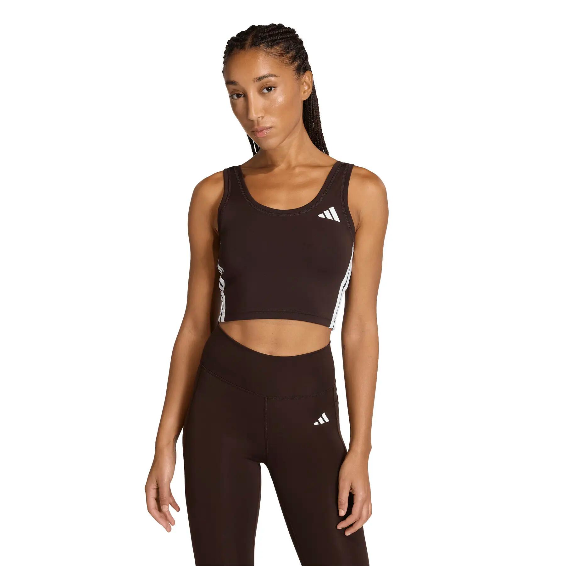 Top da donna adidas Essentials 3-Stripes 2/6