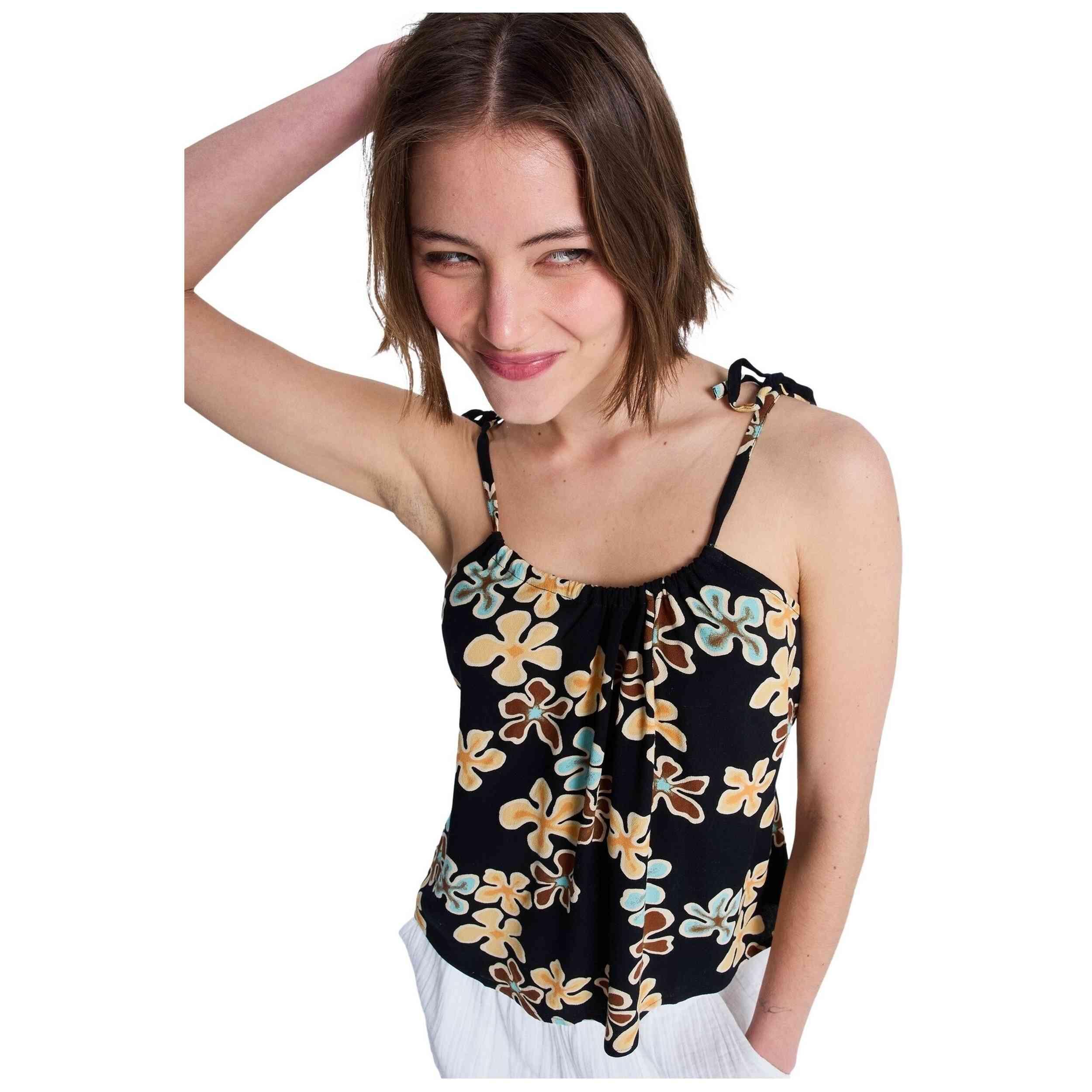 Top Roxy modello 077-53650428887379 per donne 4/5