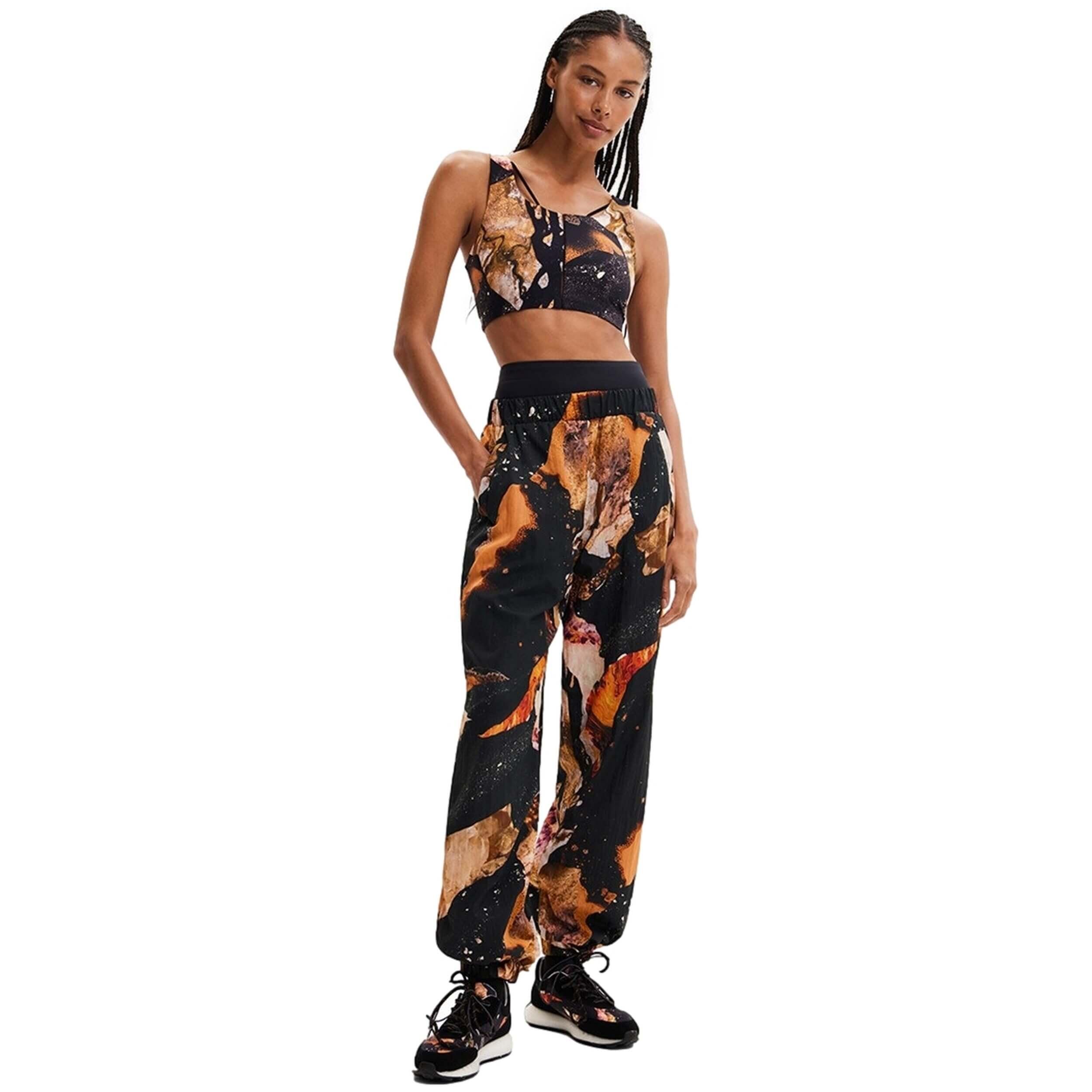 Top Desigual modello 22WWTK06-BL per donne 4/5
