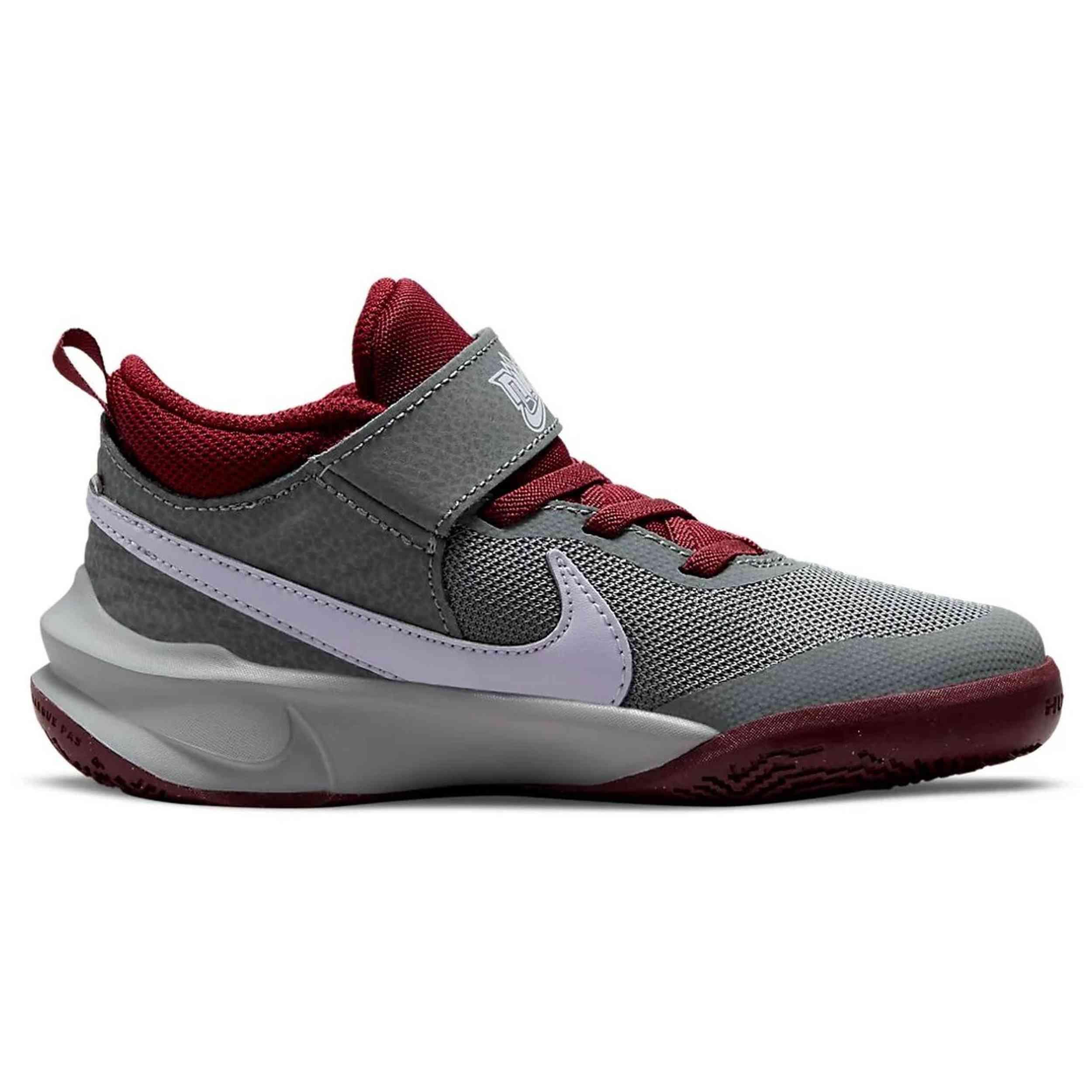 Tênis de basquete Nike modelo CW6736-007 para crianças unissex 2/5