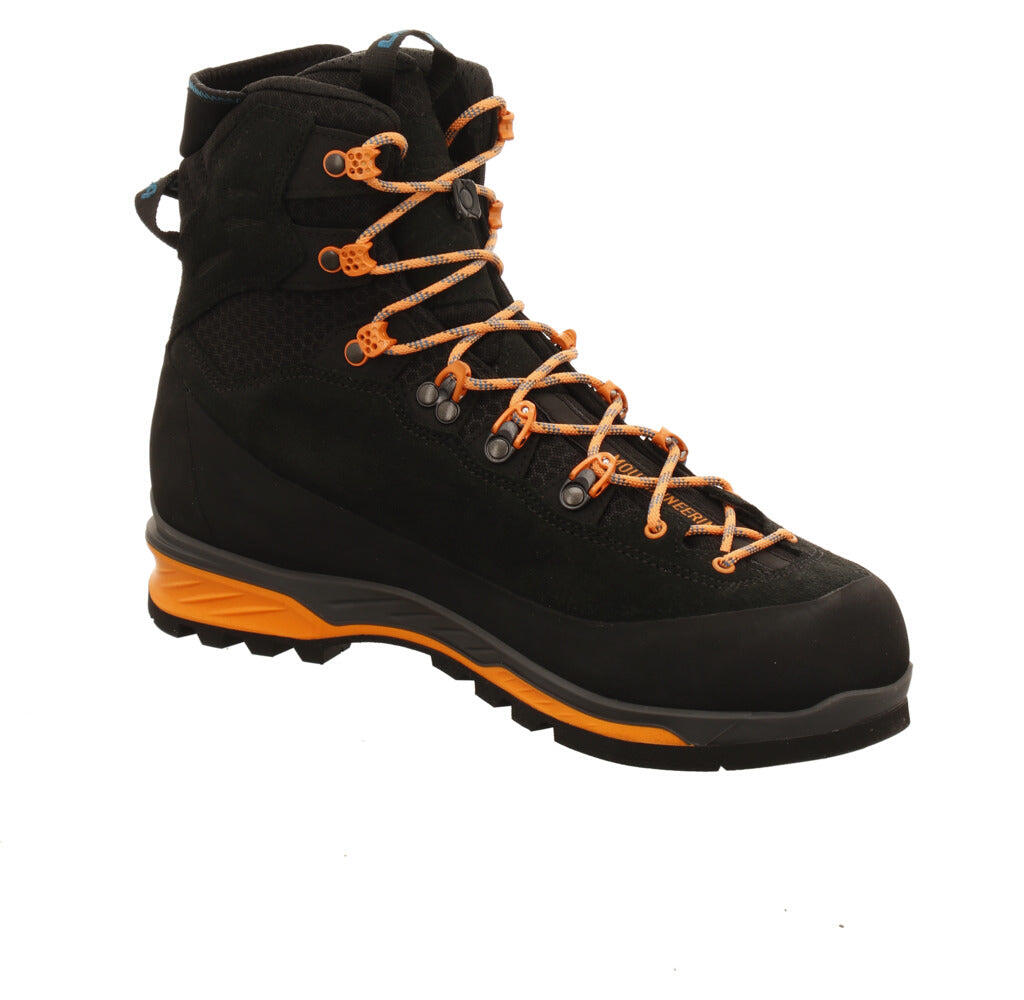LOWA Herren Vajolet GTX Mid Wanderschuh Leder-Mix in schwarz 3/5