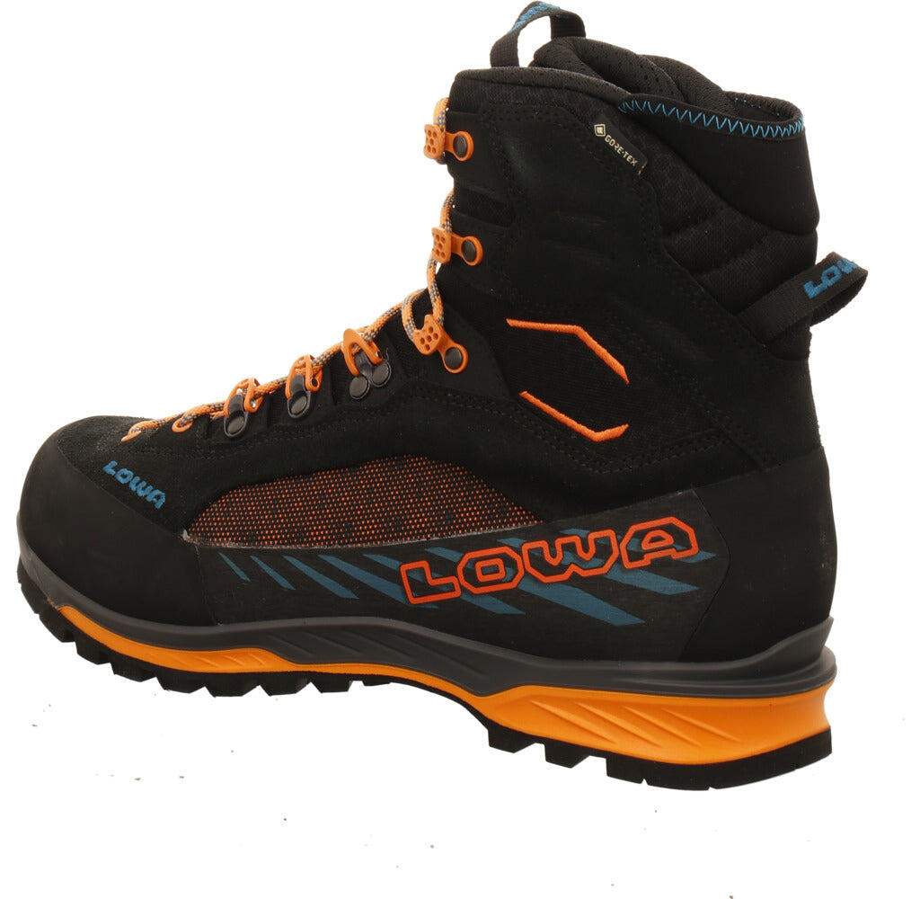 LOWA Herren Vajolet GTX Mid Wanderschuh Leder-Mix in schwarz 4/5