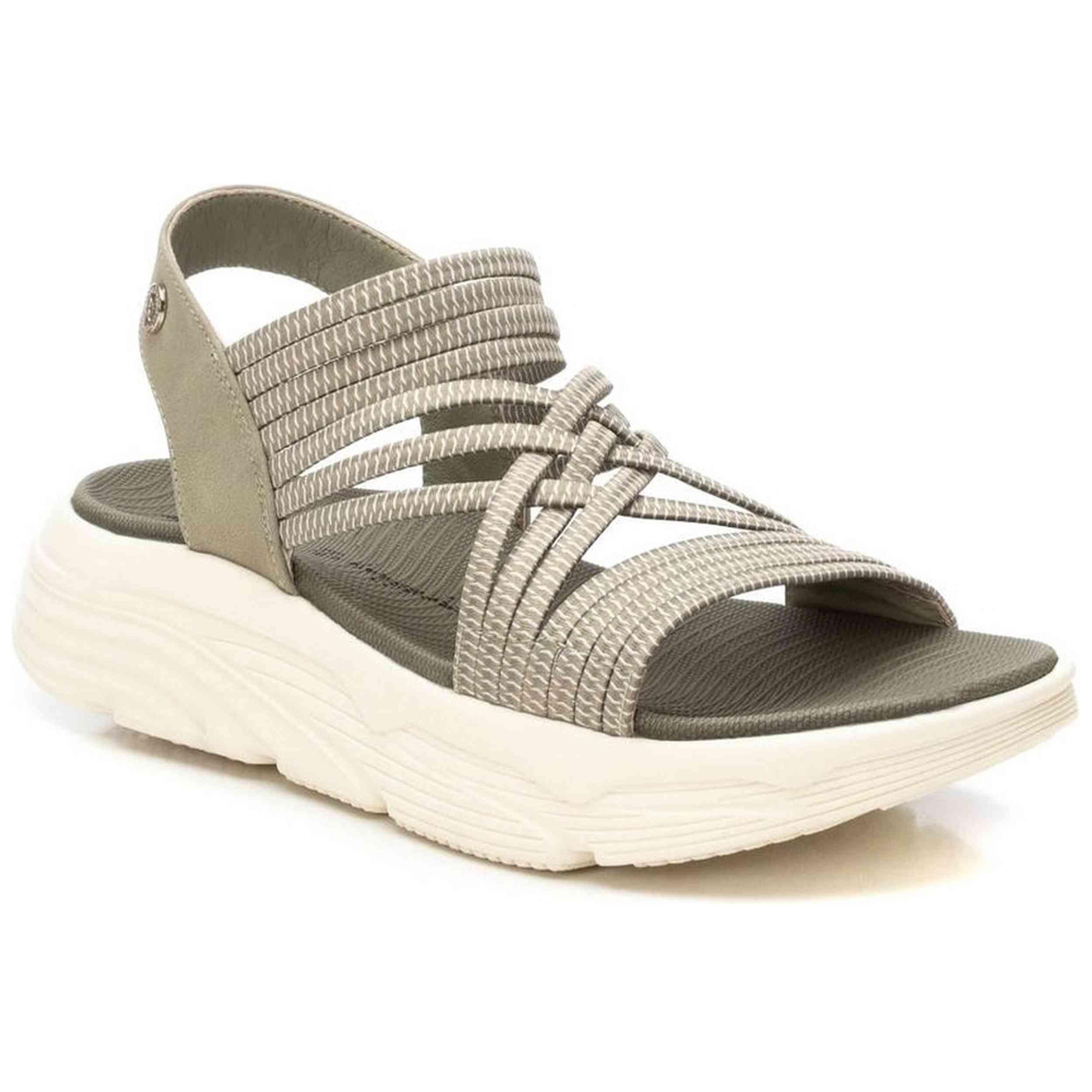 Sandales Xti modèle 144100-KAKI pour femmes 3/5