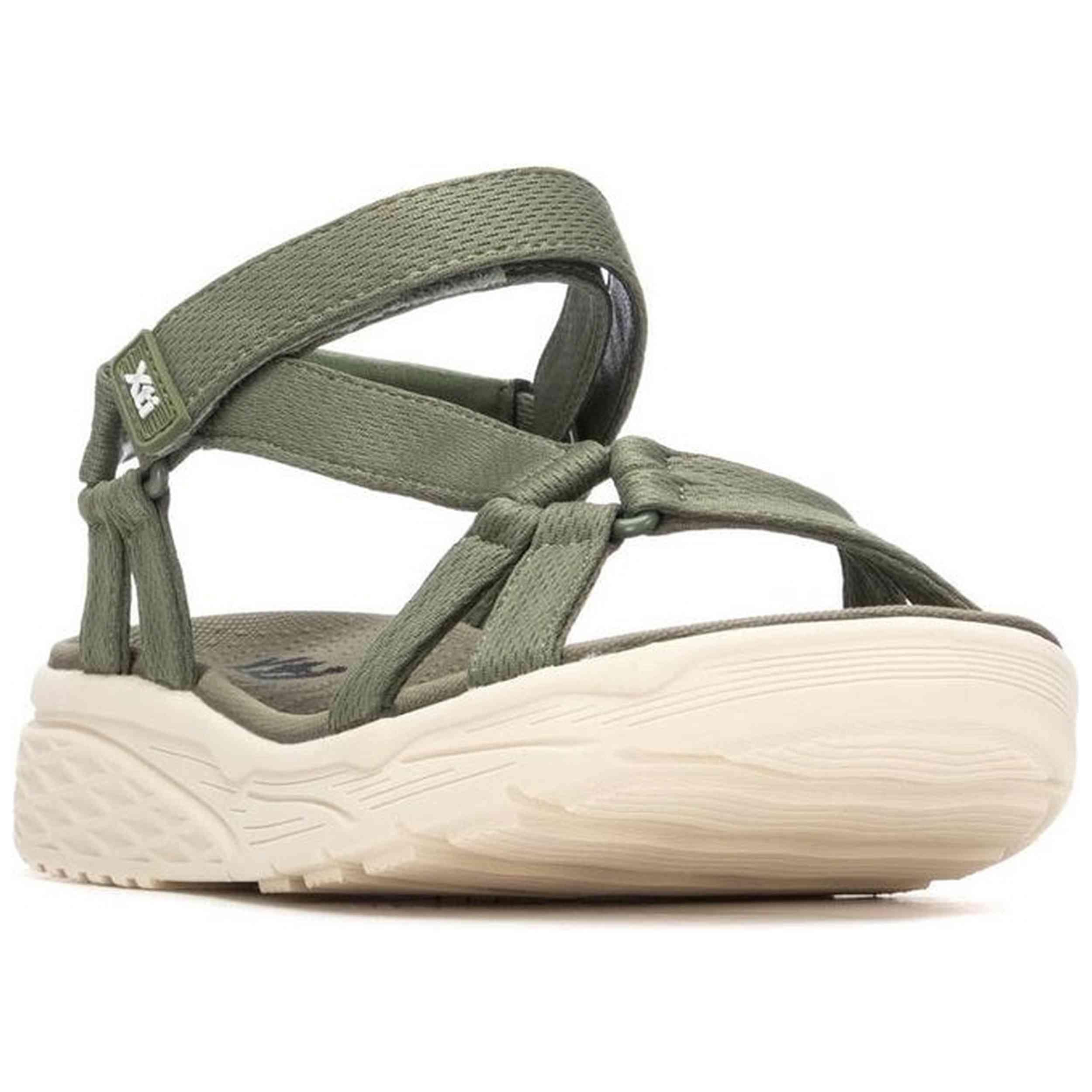 Sandalen Xti model 145463-KAKI voor vrouwen 2/5