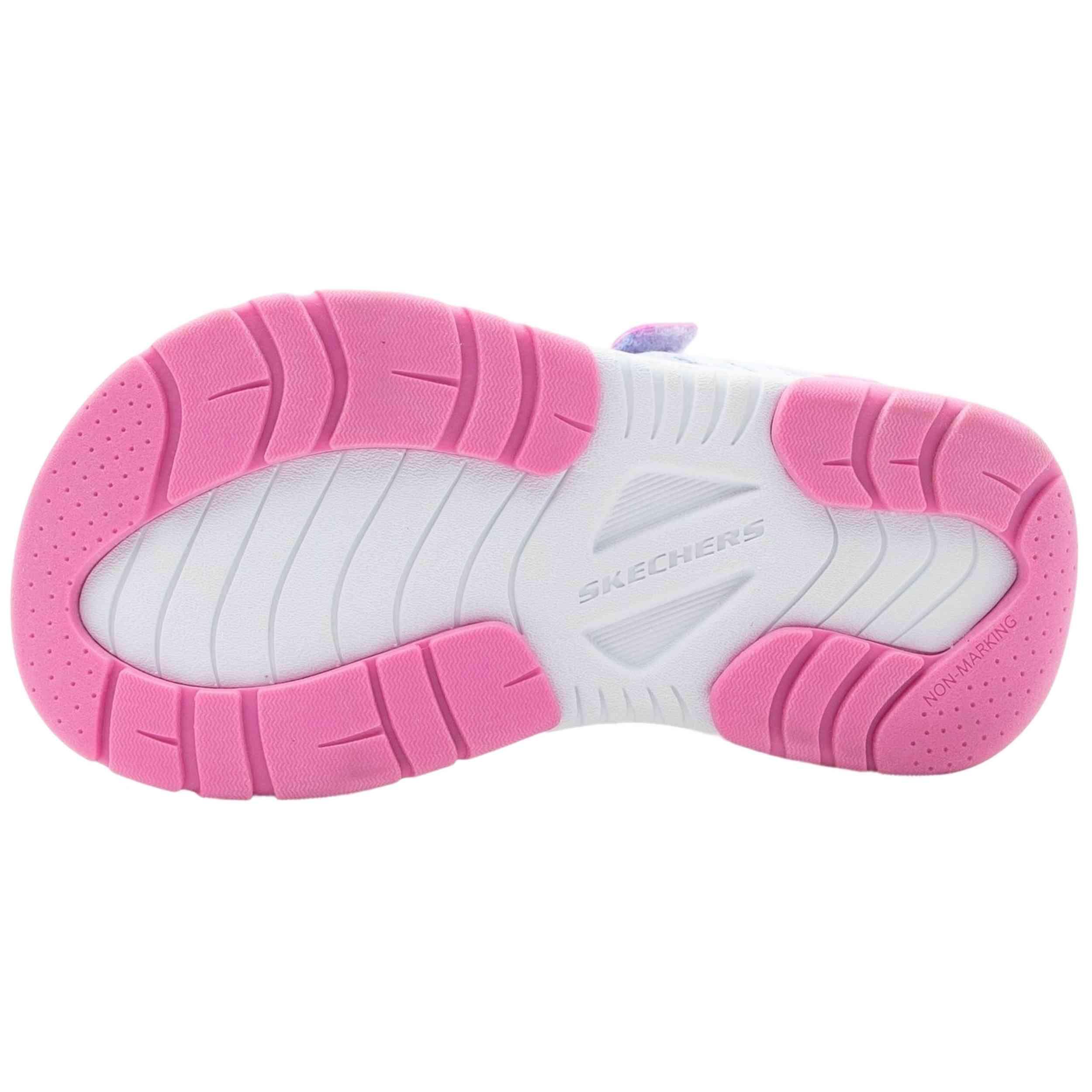 Sandálias Skechers Menina Tread Seeker Rosa 5/5