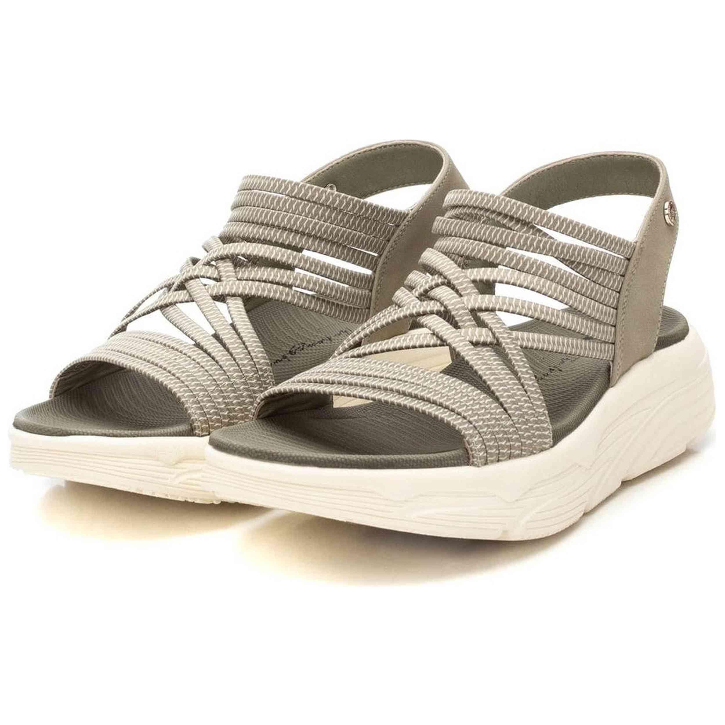 Sandales Xti modèle 144100-KAKI pour femmes 5/5